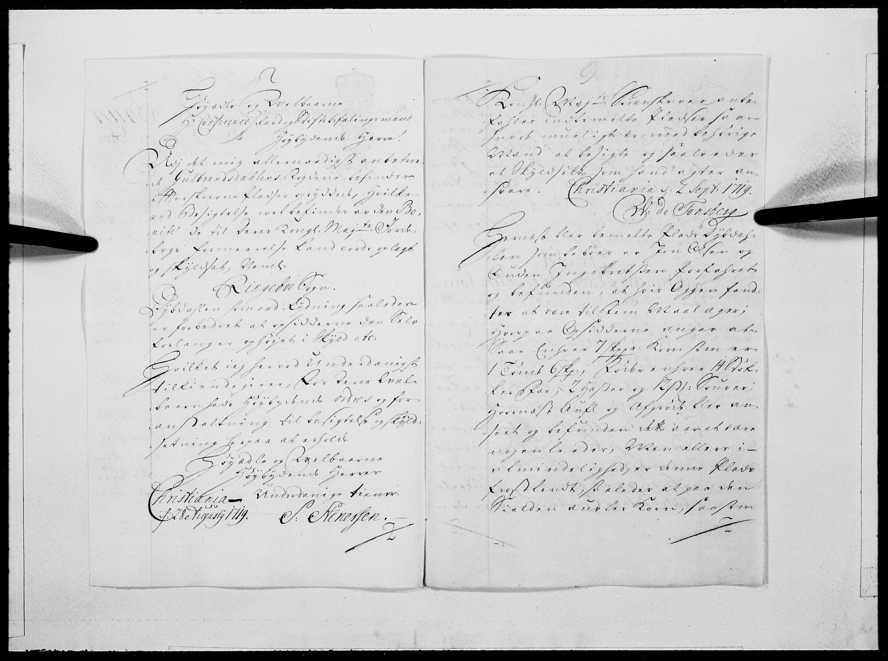 Danske Kanselli 1572-1799, AV/RA-EA-3023/F/Fc/Fcc/Fcca/L0133: Norske innlegg 1572-1799, 1741, s. 583