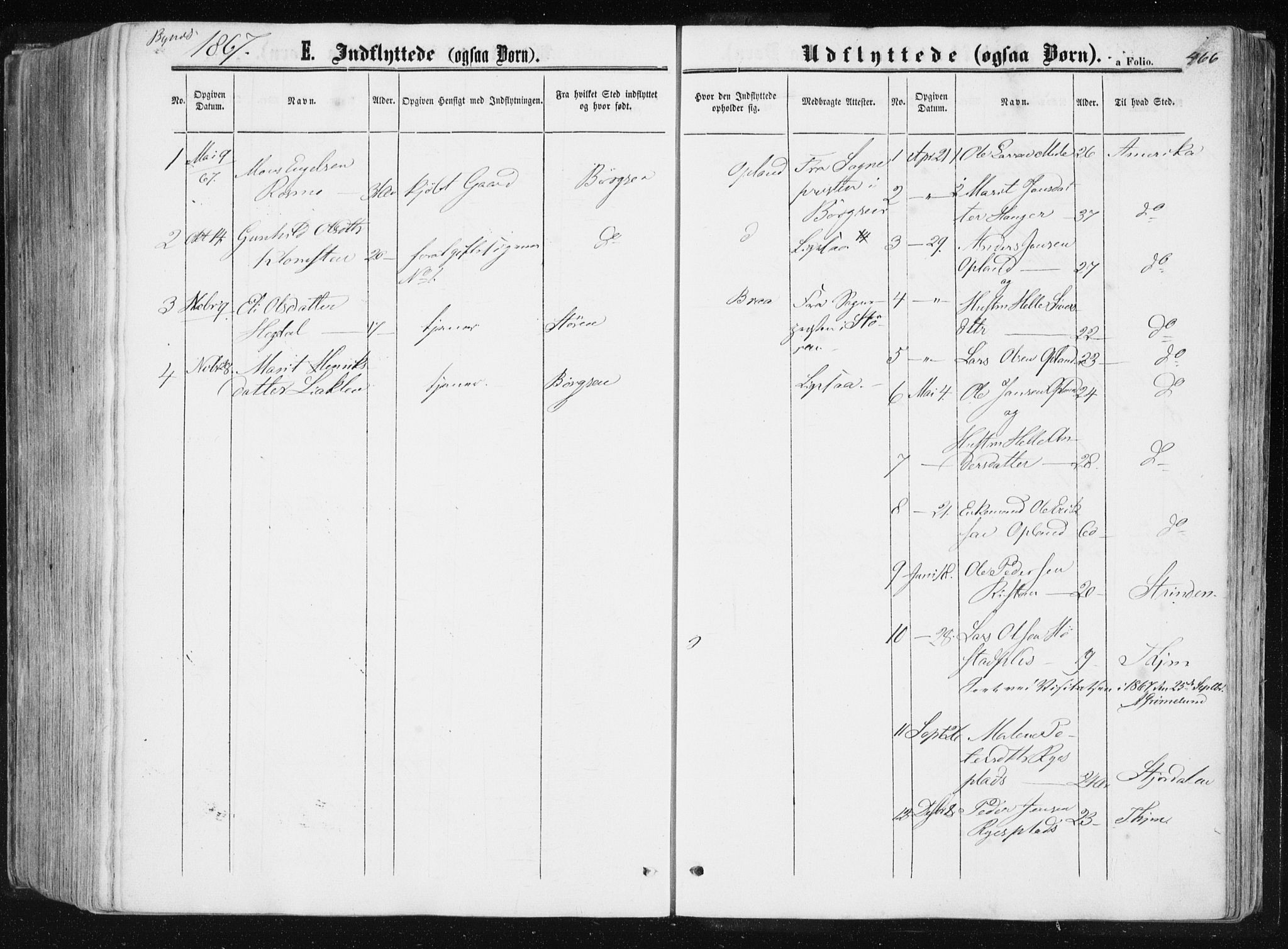 Ministerialprotokoller, klokkerbøker og fødselsregistre - Sør-Trøndelag, AV/SAT-A-1456/612/L0377: Ministerialbok nr. 612A09, 1859-1877, s. 466