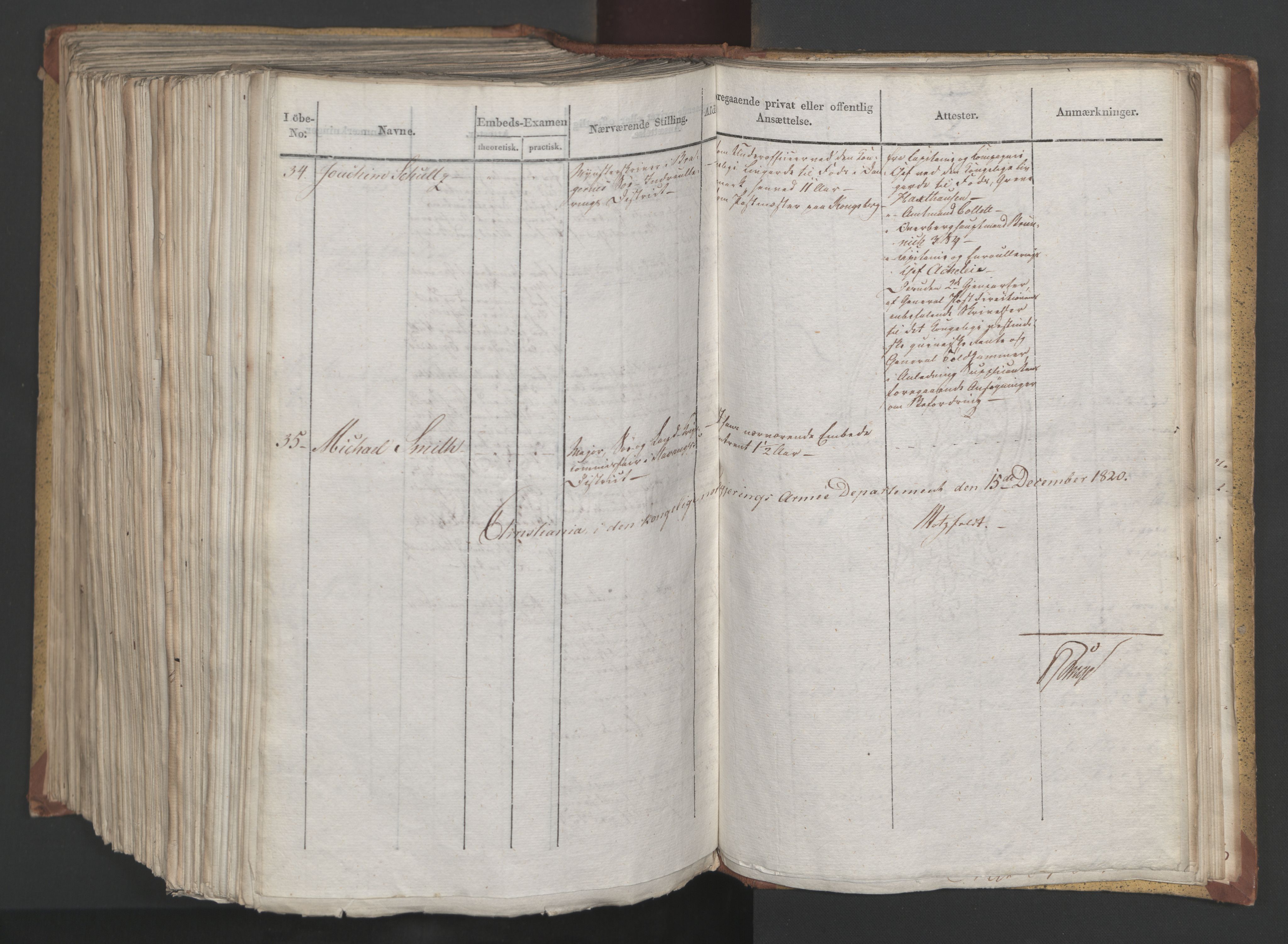 Statsrådsavdelingen i Stockholm, AV/RA-S-1003/D/Da/L0024: Regjeringsinnstillinger nr. 4663-4873, 1820, s. 551