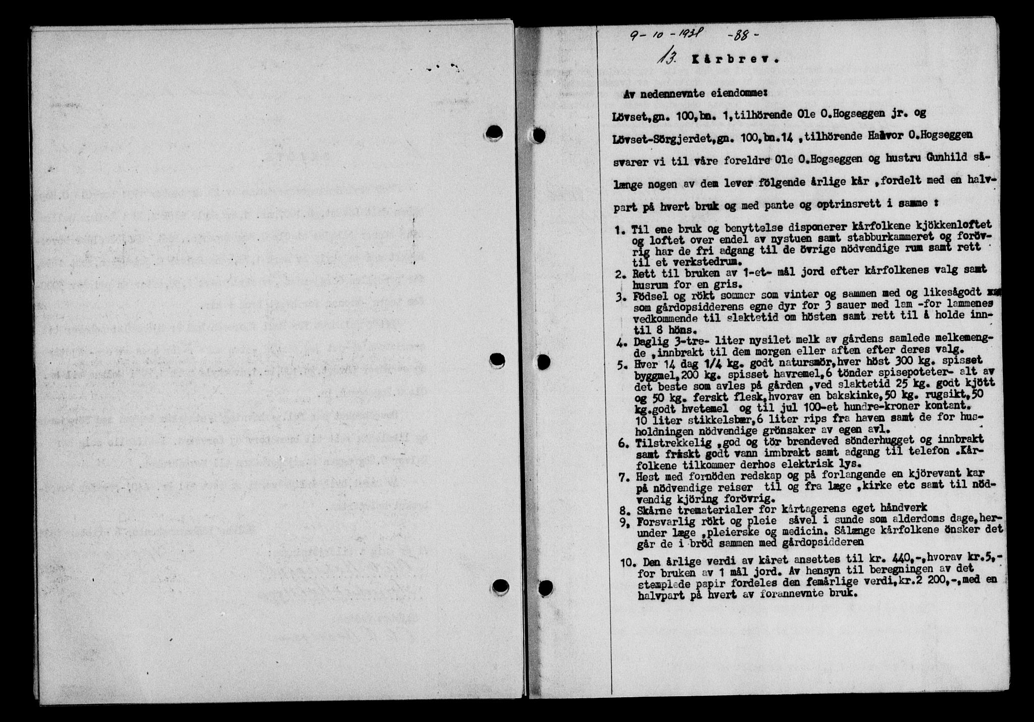 Gauldal sorenskriveri, SAT/A-0014/1/2/2C/L0041: Pantebok nr. 42-43, 1930-1931, Tingl.dato: 09.10.1937