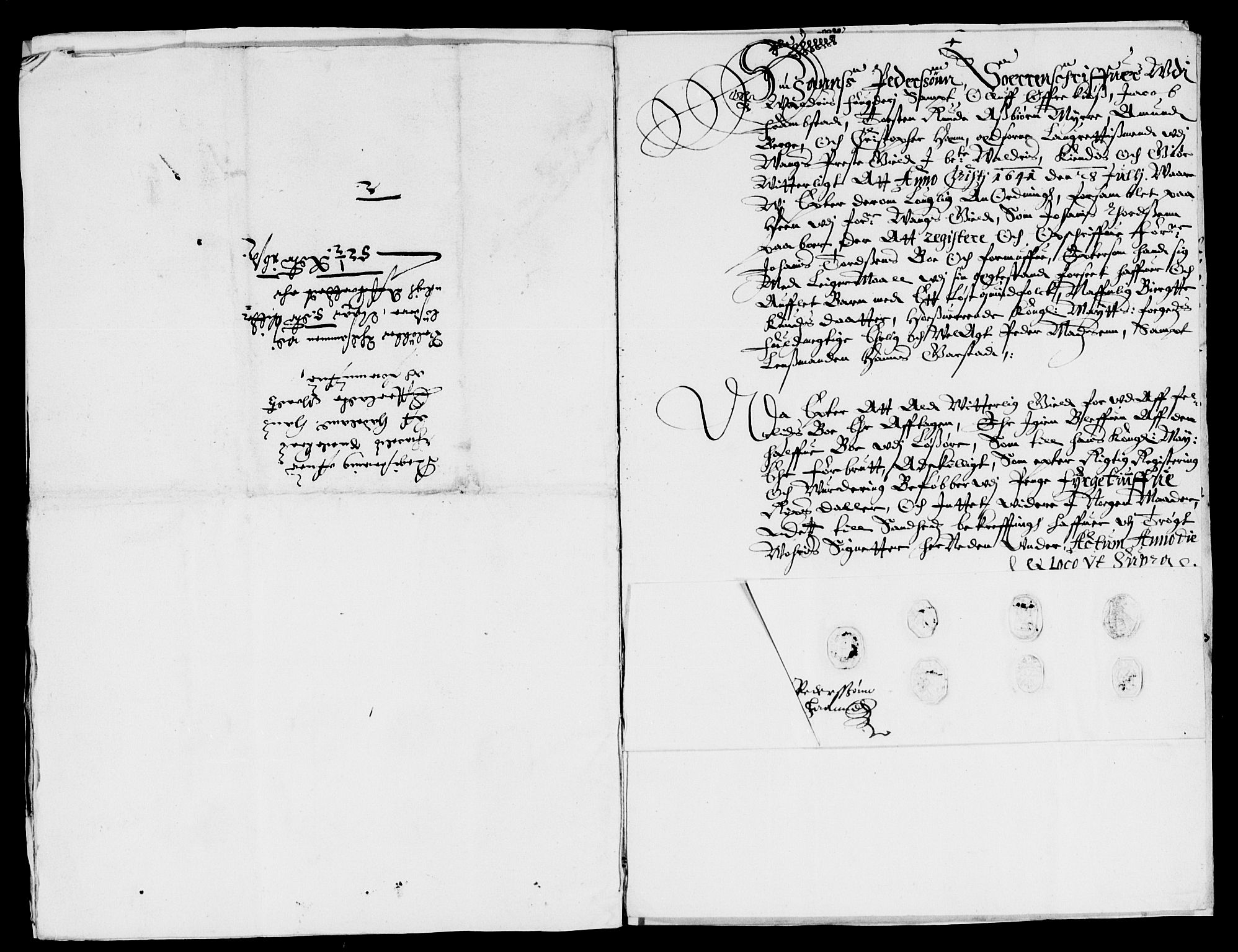 Rentekammeret inntil 1814, Reviderte regnskaper, Lensregnskaper, AV/RA-EA-5023/R/Rb/Rba/L0157: Akershus len, 1641-1642