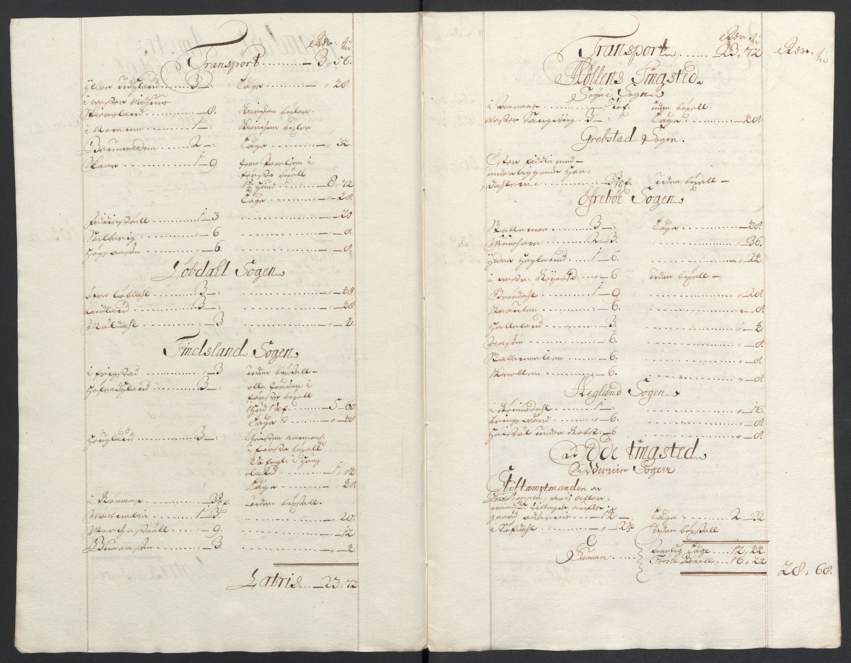 Rentekammeret inntil 1814, Reviderte regnskaper, Fogderegnskap, RA/EA-4092/R43/L2546: Fogderegnskap Lista og Mandal, 1696-1697, s. 217