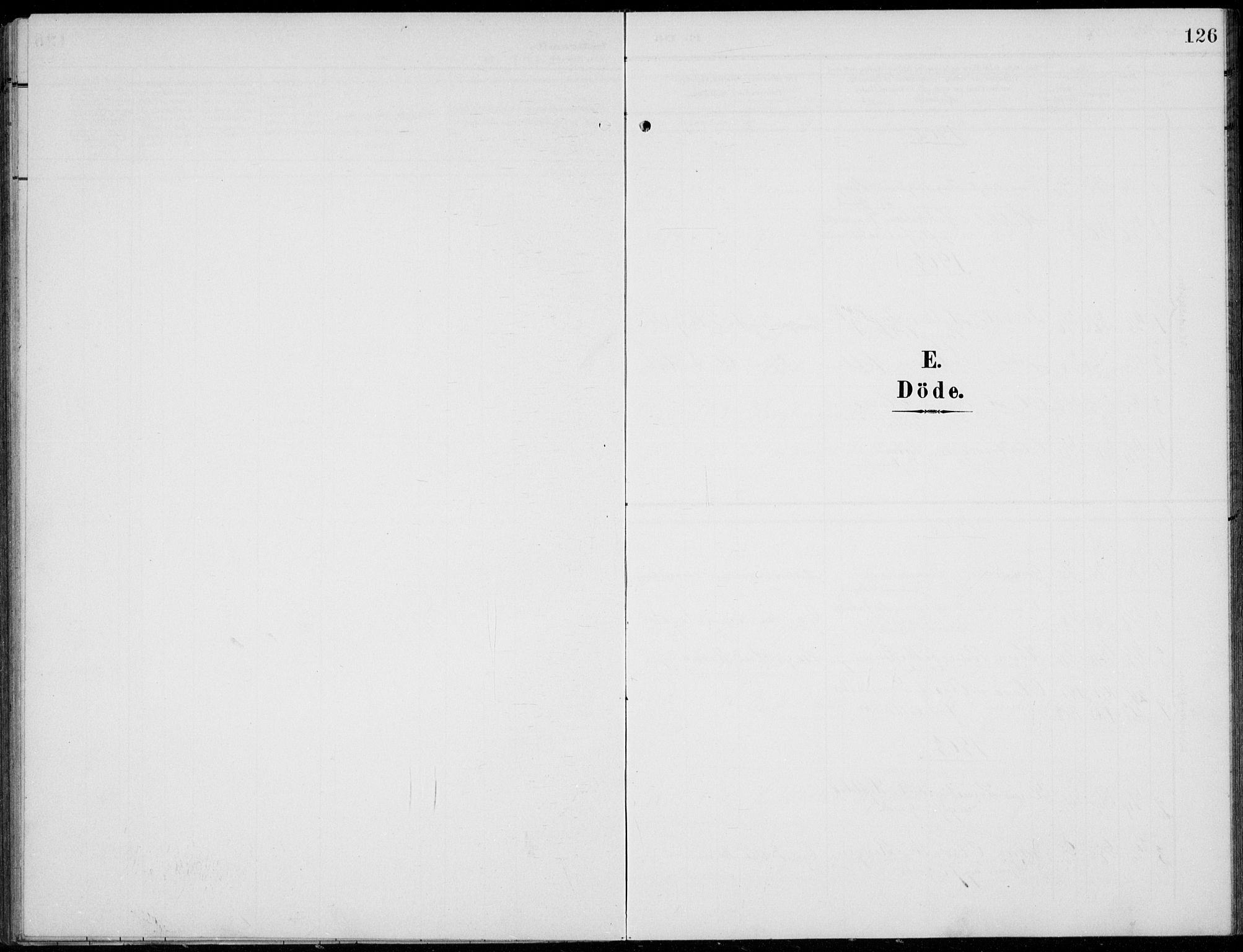 Kvikne prestekontor, SAH/PREST-064/H/Ha/Hab/L0004: Klokkerbok nr. 4, 1902-1937, s. 126