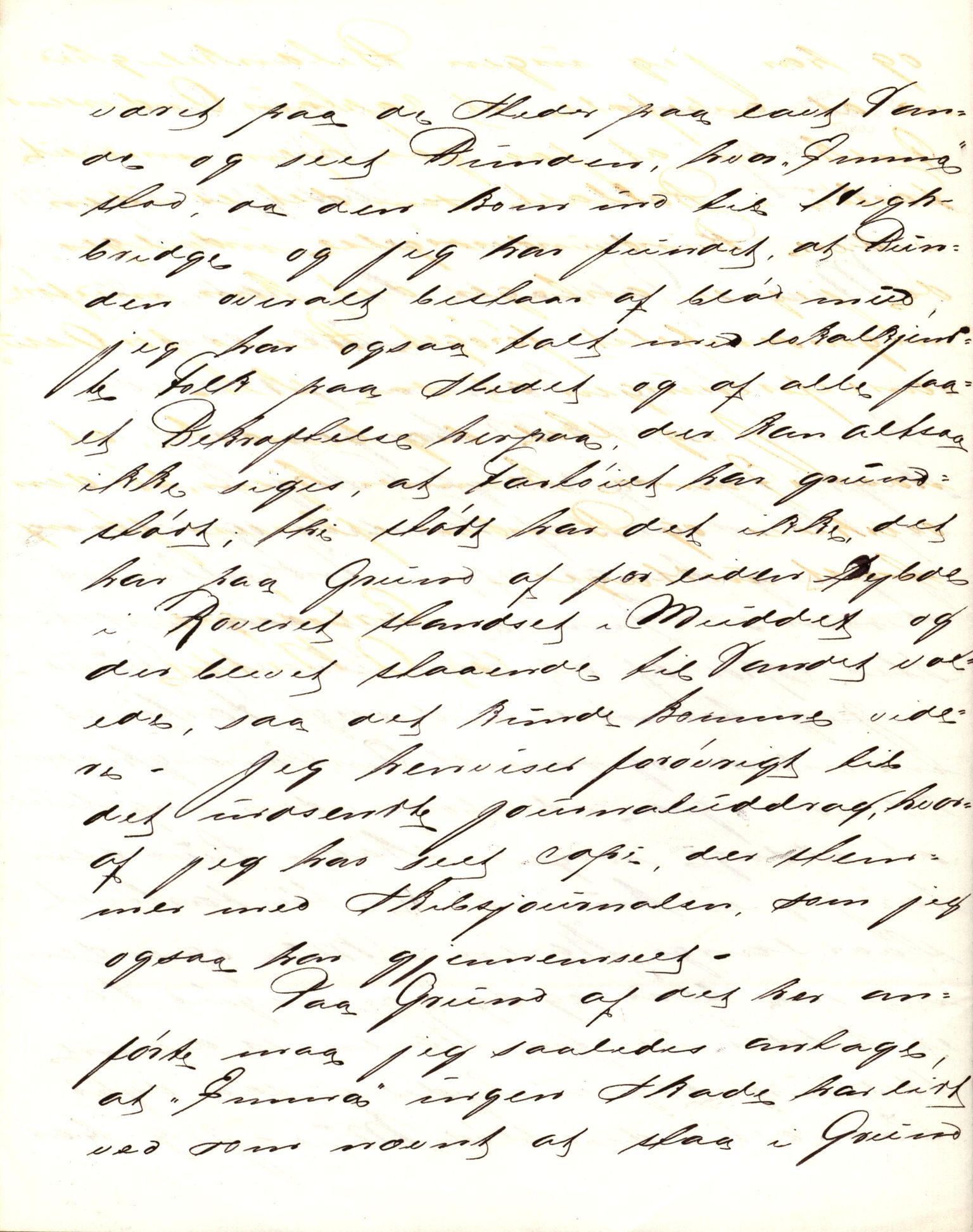 Pa 63 - Østlandske skibsassuranceforening, VEMU/A-1079/G/Ga/L0027/0006: Havaridokumenter / Union, Trio, Einar, Eidsvold, Emma, Svalen, 1891, s. 46