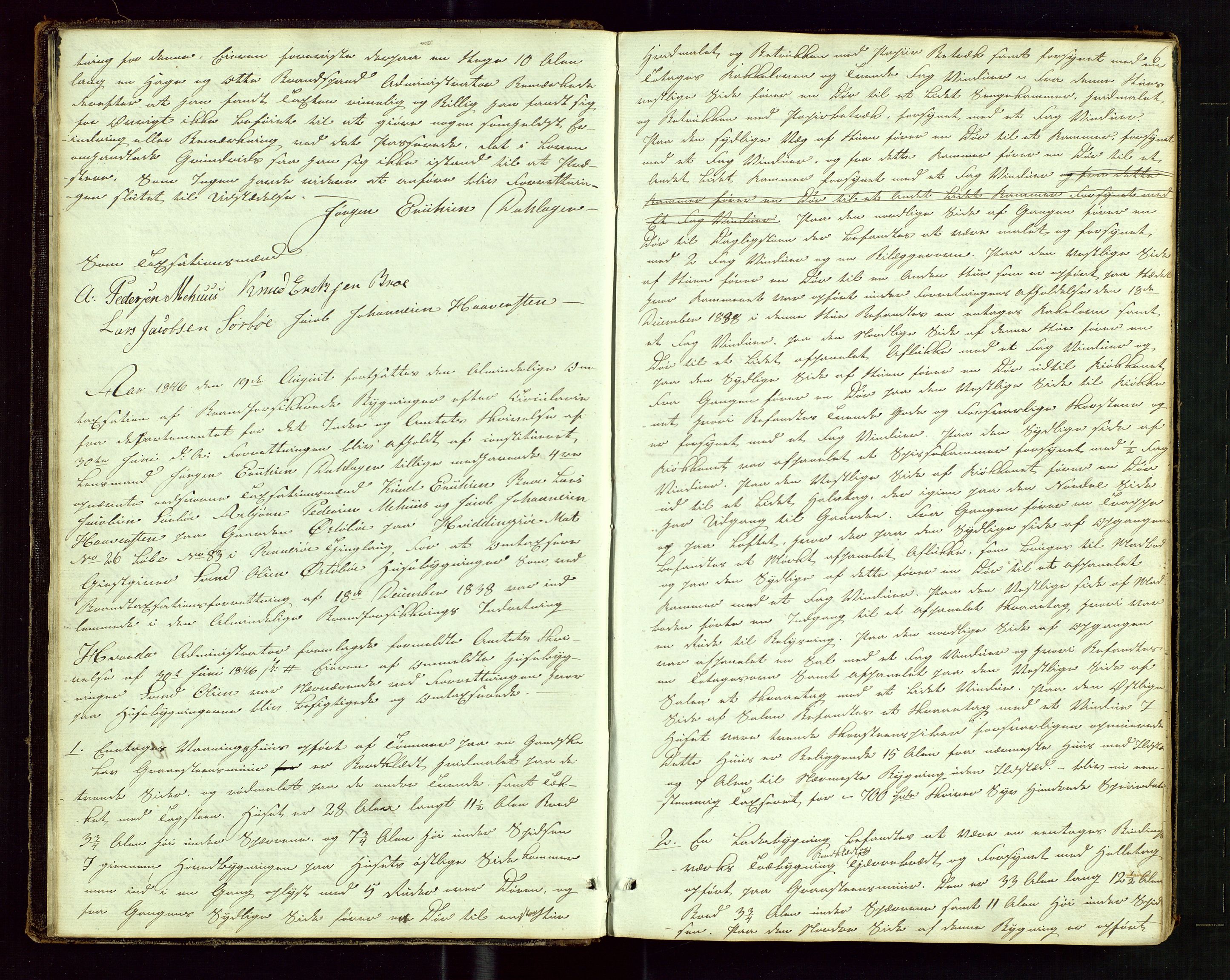 Rennesøy lensmannskontor, SAST/A-100165/Goa/L0001: "Brandtaxations-Protocol for Rennesøe Thinglag", 1846-1923, s. 5b-6a