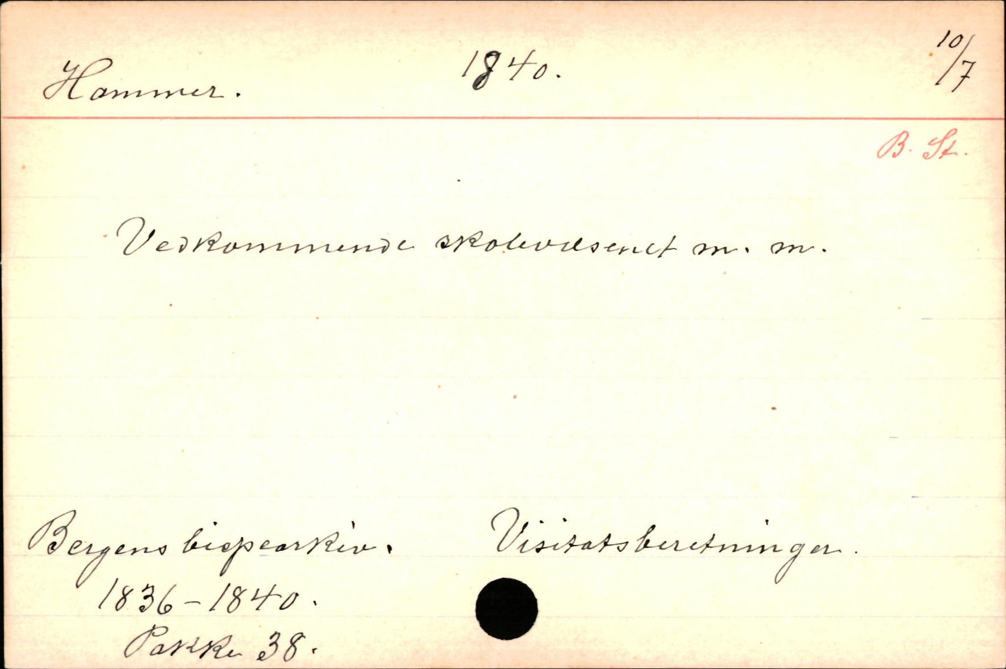 Haugen, Johannes - lærer, AV/SAB-SAB/PA-0036/01/L0001: Om klokkere og lærere, 1521-1904, s. 4832
