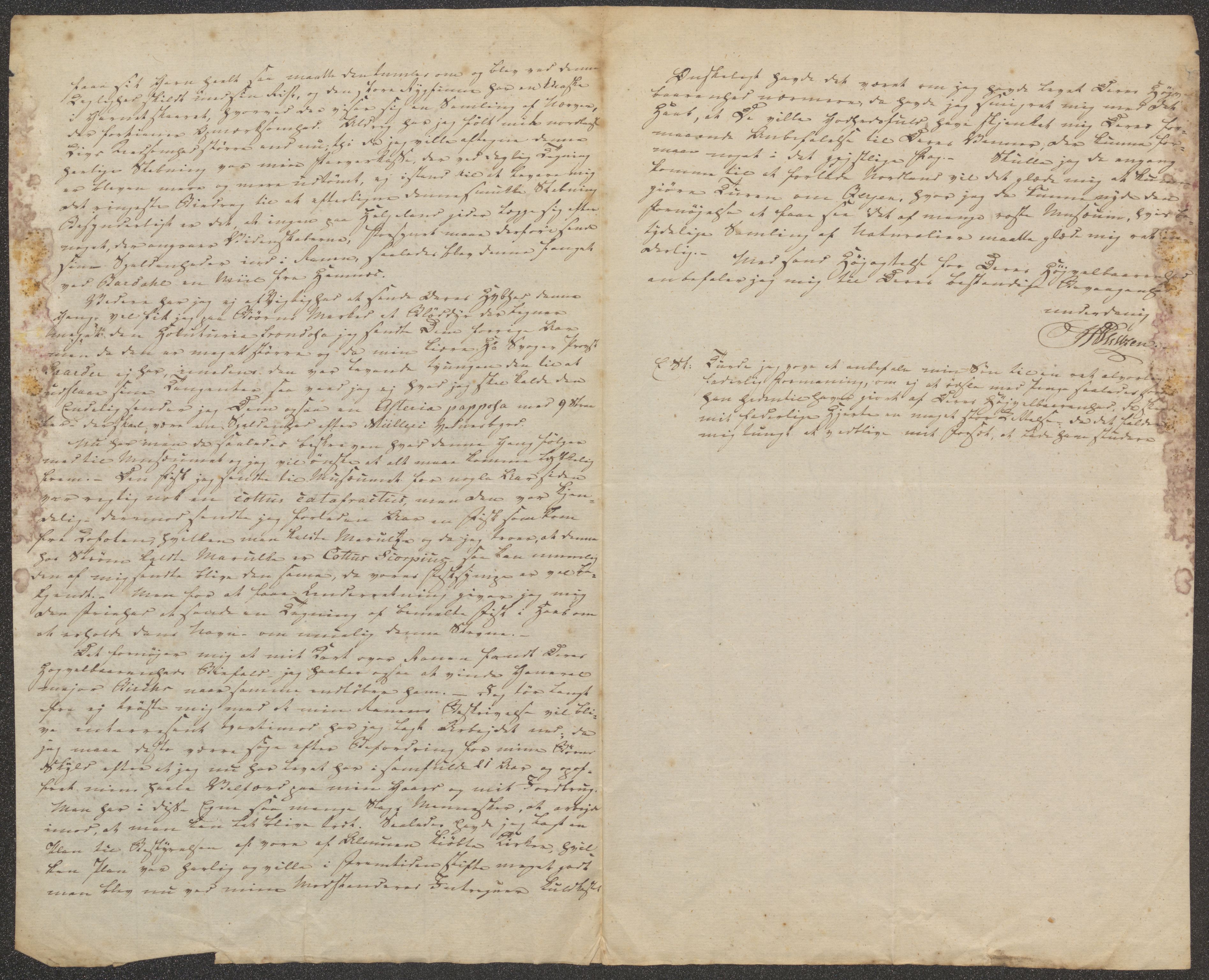 Bergens Museum, UMB/A007/D/Da/L0005/0004: Innkommende brev 1831 - 1832 / Innkommende brev 1832, 1832