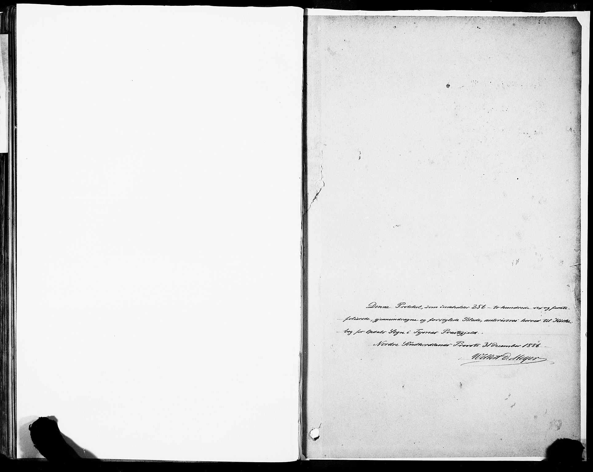Tysnes sokneprestembete, SAB/A-78601/H/Haa: Ministerialbok nr. D 1, 1887-1904