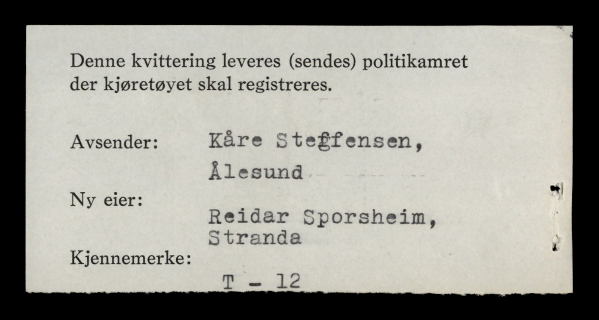 Møre og Romsdal vegkontor - Ålesund trafikkstasjon, AV/SAT-A-4099/F/Fe/L0001: Registreringskort for kjøretøy T 3 - T 127, 1927-1998, s. 160