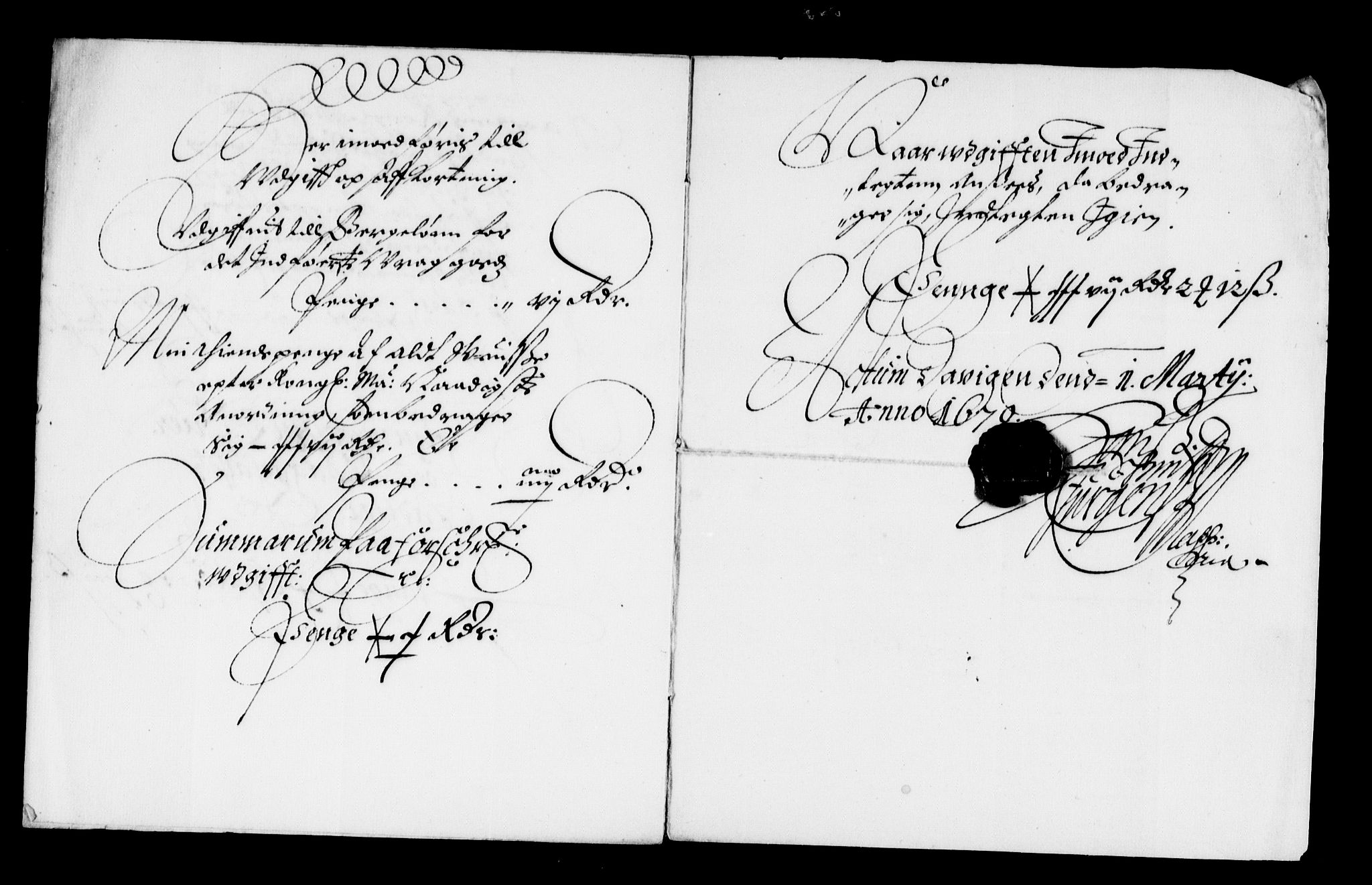 Rentekammeret inntil 1814, Reviderte regnskaper, Stiftamtstueregnskaper, Bergen stiftamt, AV/RA-EA-6043/R/Rc/L0031: Bergen stiftamt, 1669-1670