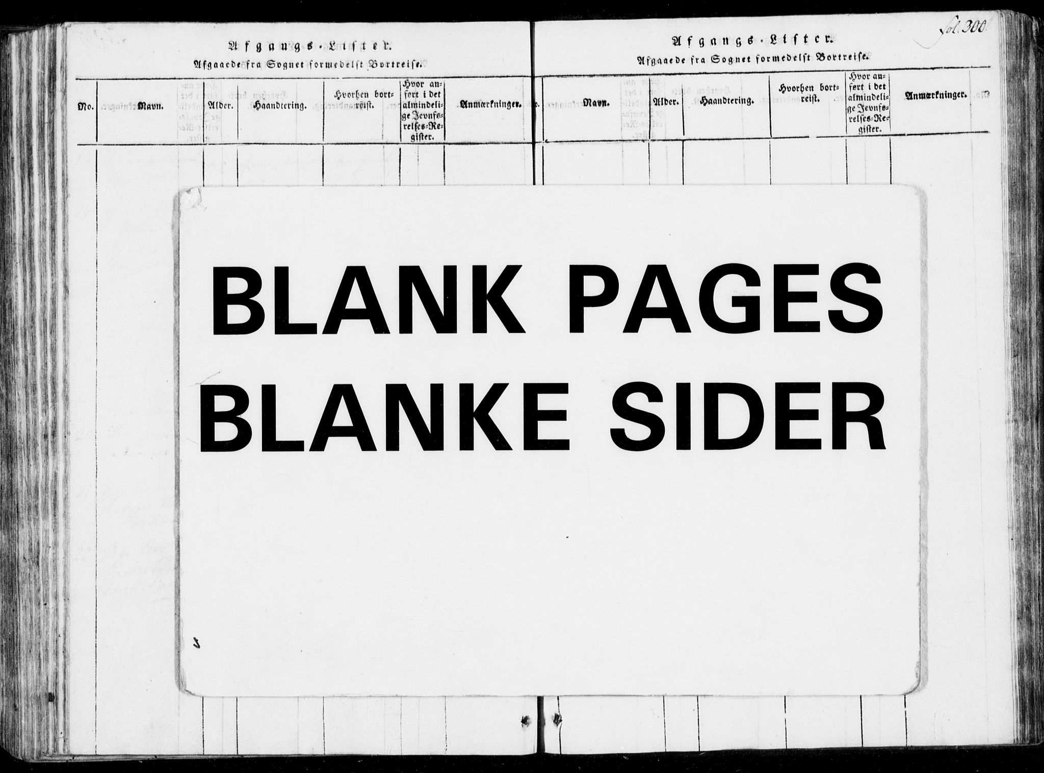 Ministerialprotokoller, klokkerbøker og fødselsregistre - Møre og Romsdal, AV/SAT-A-1454/537/L0517: Ministerialbok nr. 537A01, 1818-1862, s. 300