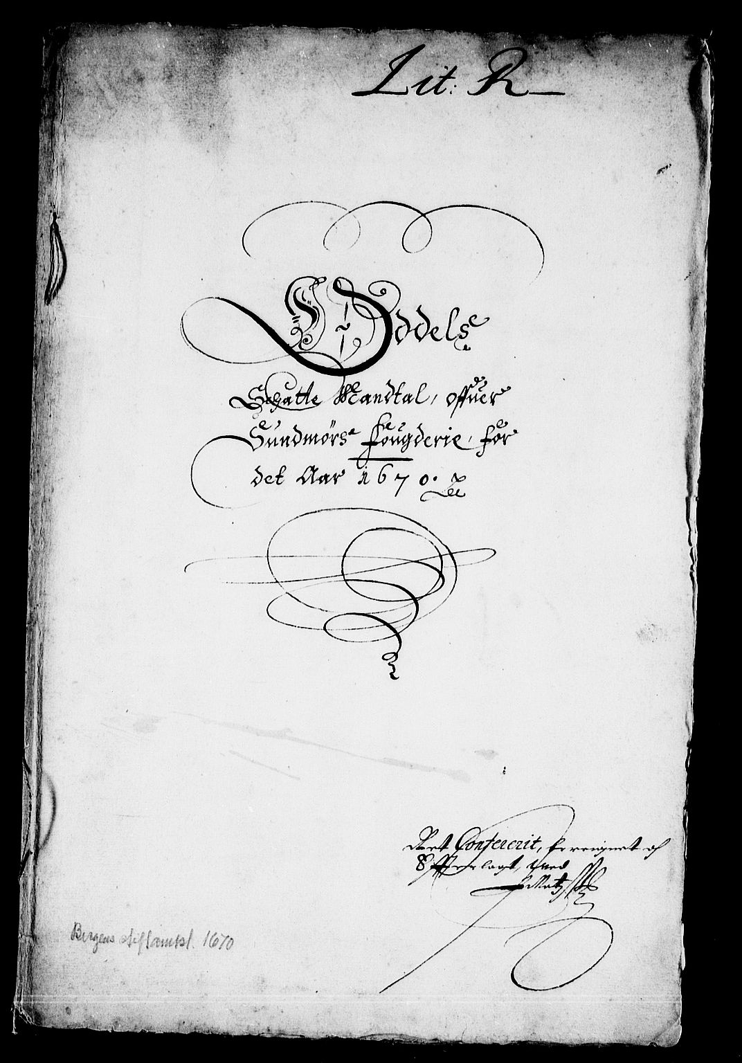 Rentekammeret inntil 1814, Reviderte regnskaper, Stiftamtstueregnskaper, Bergen stiftamt, RA/EA-6043/R/Rc/L0032: Bergen stiftamt, 1667-1670
