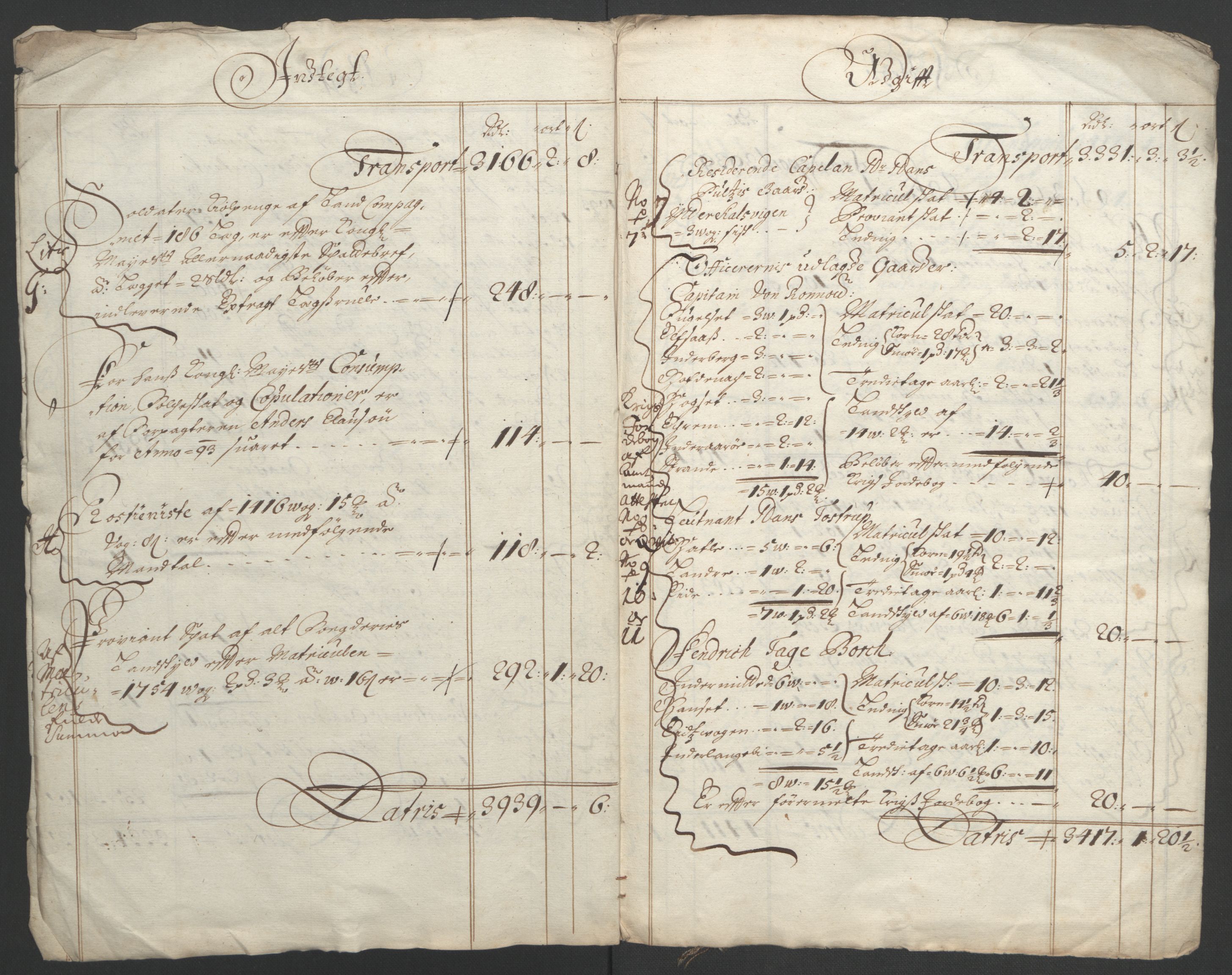 Rentekammeret inntil 1814, Reviderte regnskaper, Fogderegnskap, RA/EA-4092/R55/L3651: Fogderegnskap Romsdal, 1693-1694, s. 5