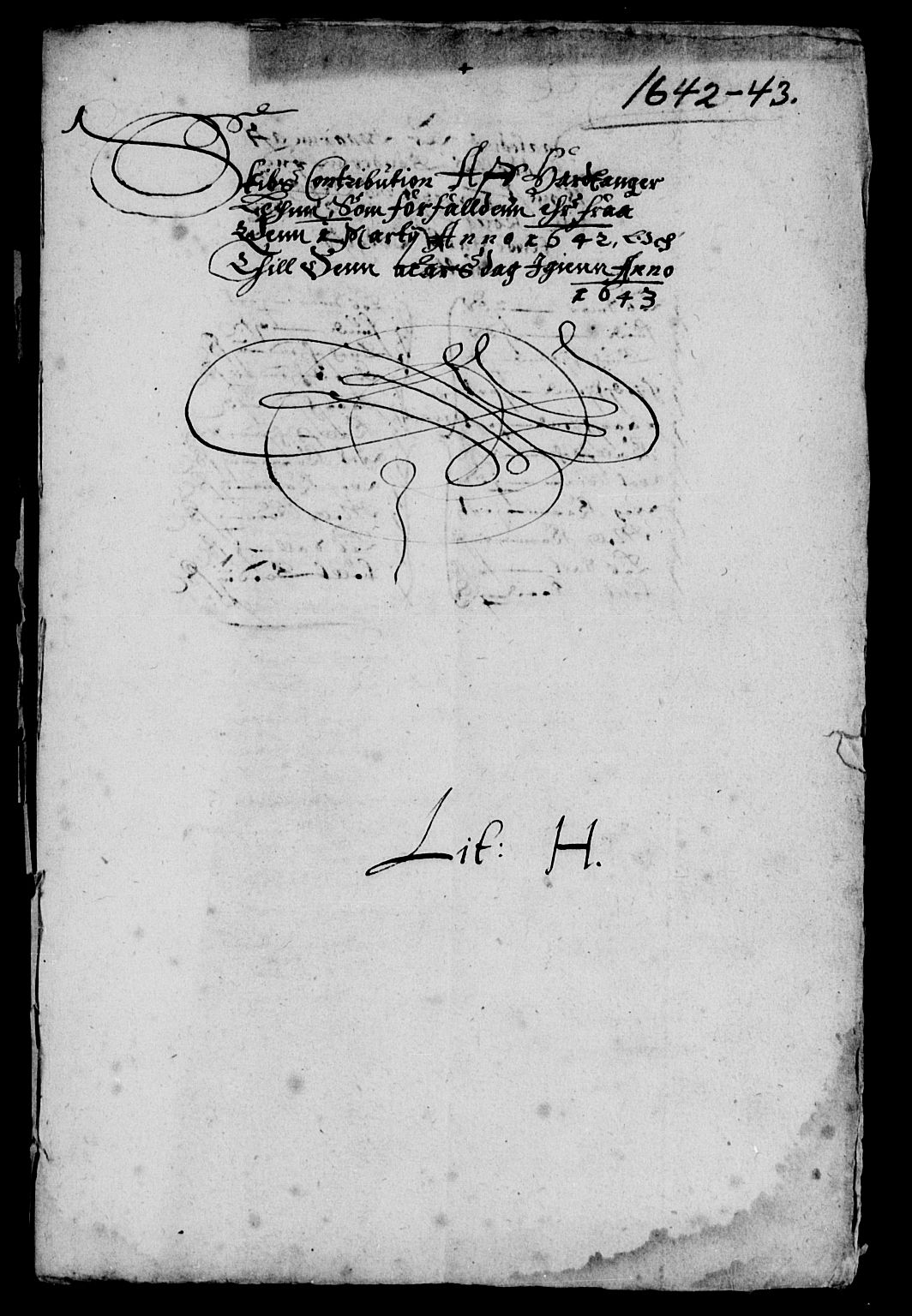 Rentekammeret inntil 1814, Reviderte regnskaper, Lensregnskaper, AV/RA-EA-5023/R/Rb/Rbt/L0095: Bergenhus len, 1642-1644