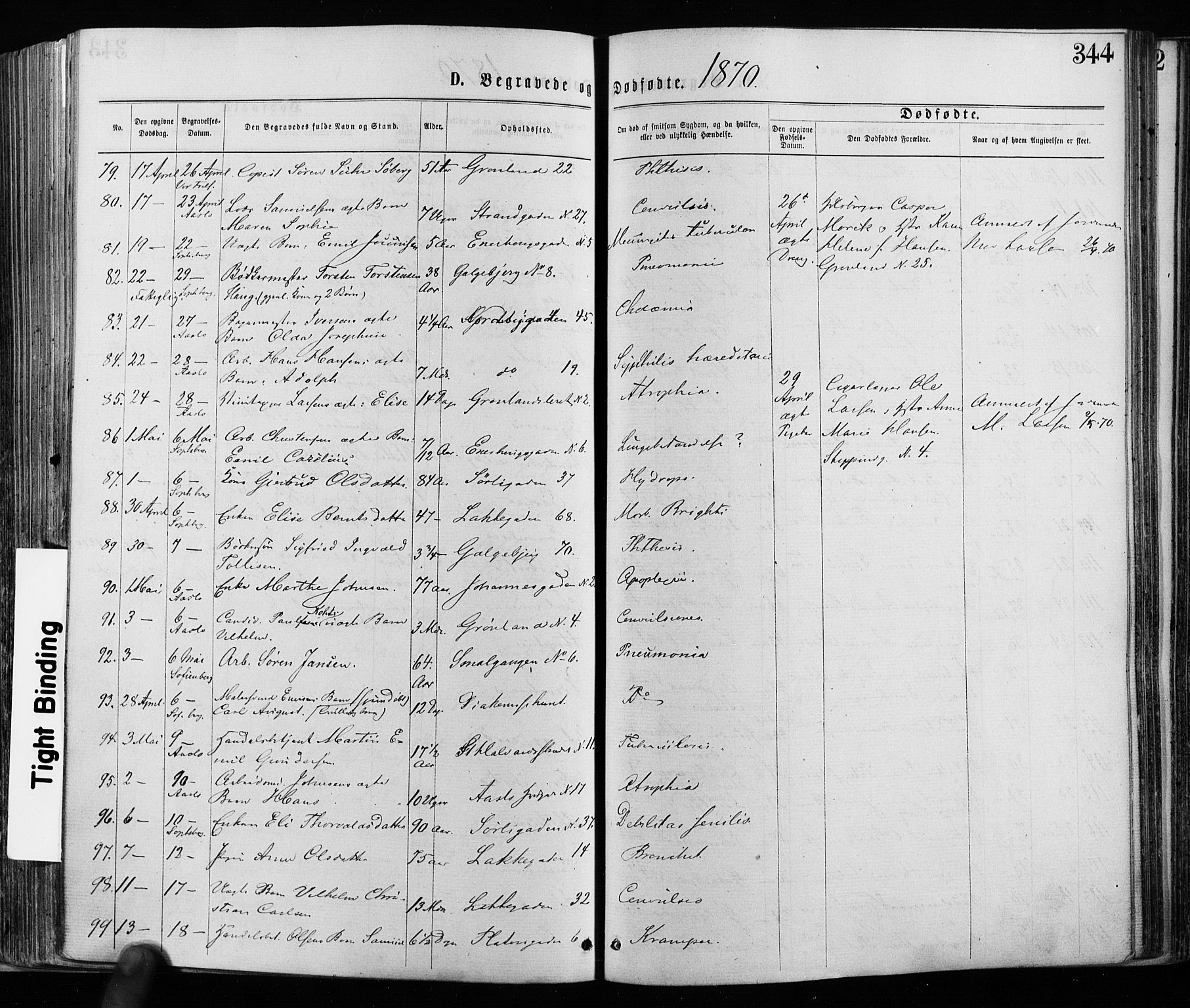Grønland prestekontor Kirkebøker, SAO/A-10848/F/Fa/L0005: Ministerialbok nr. 5, 1869-1880, s. 344