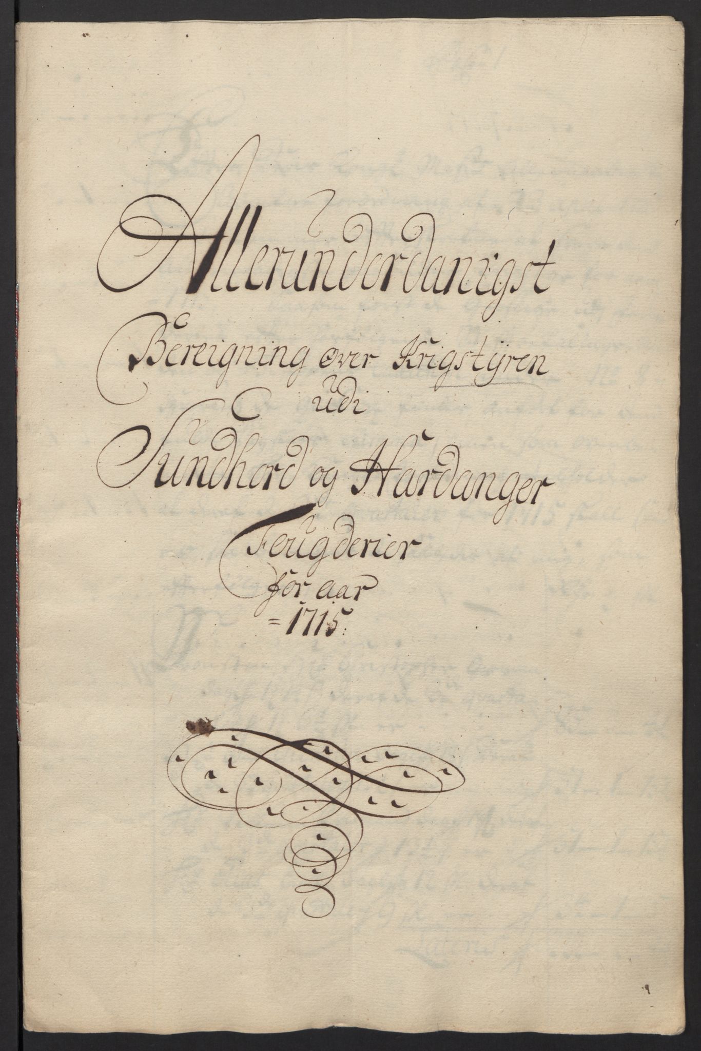 Rentekammeret inntil 1814, Reviderte regnskaper, Fogderegnskap, RA/EA-4092/R48/L2991: Fogderegnskap Sunnhordland og Hardanger, 1715, s. 57