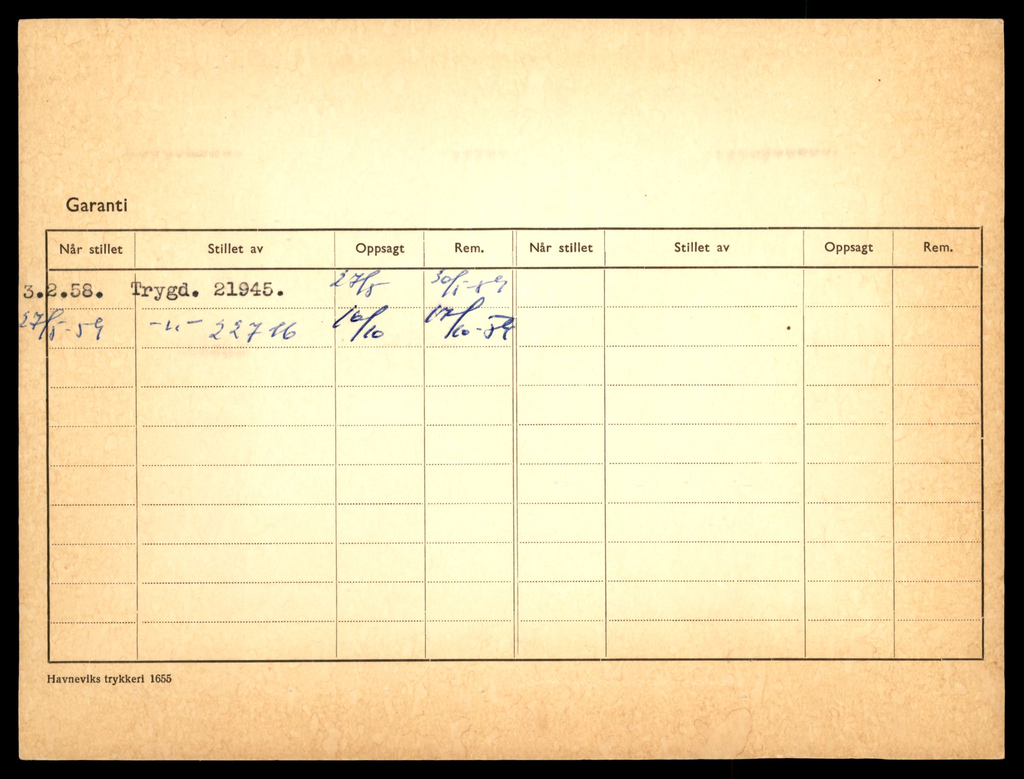 Møre og Romsdal vegkontor - Ålesund trafikkstasjon, SAT/A-4099/F/Fe/L0009: Registreringskort for kjøretøy T 896 - T 1049, 1927-1998, s. 1010