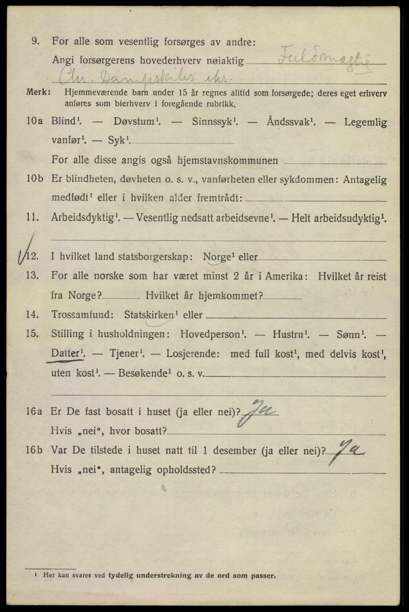 SAO, Folketelling 1920 for 0301 Kristiania kjøpstad, 1920, s. 627752