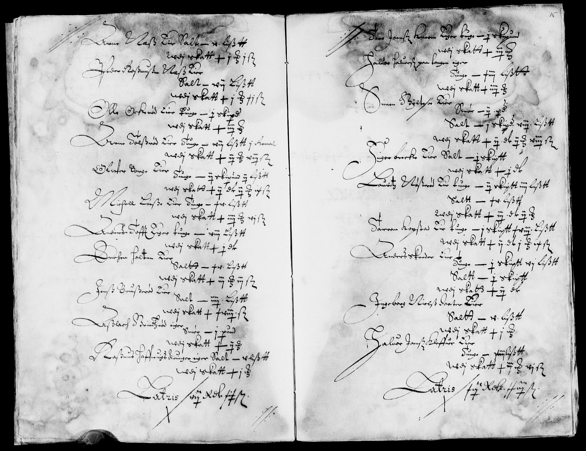 Rentekammeret inntil 1814, Reviderte regnskaper, Lensregnskaper, AV/RA-EA-5023/R/Rb/Rbo/L0027: Tønsberg len, 1645-1647