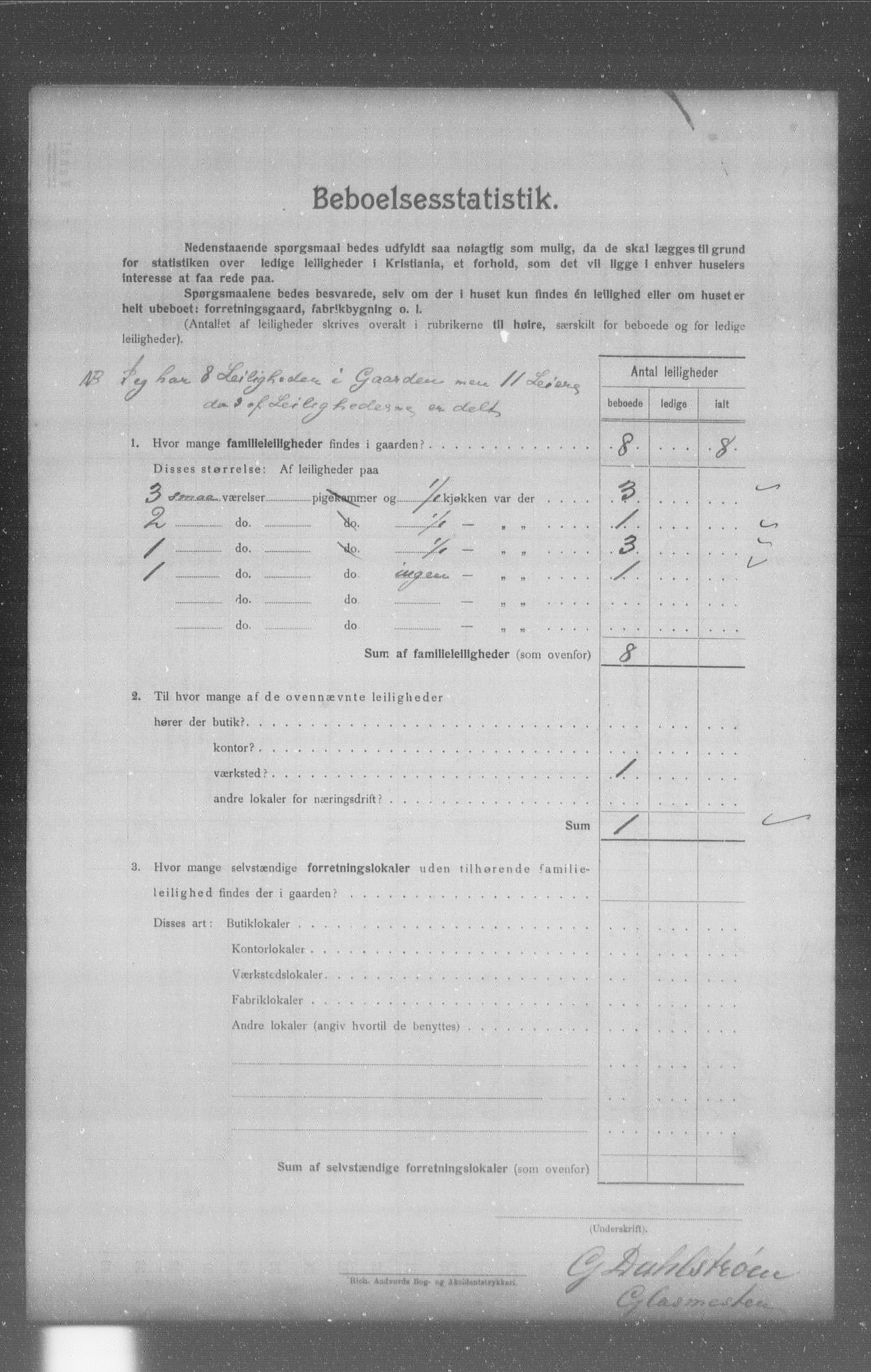 OBA, Kommunal folketelling 31.12.1904 for Kristiania kjøpstad, 1904, s. 5370