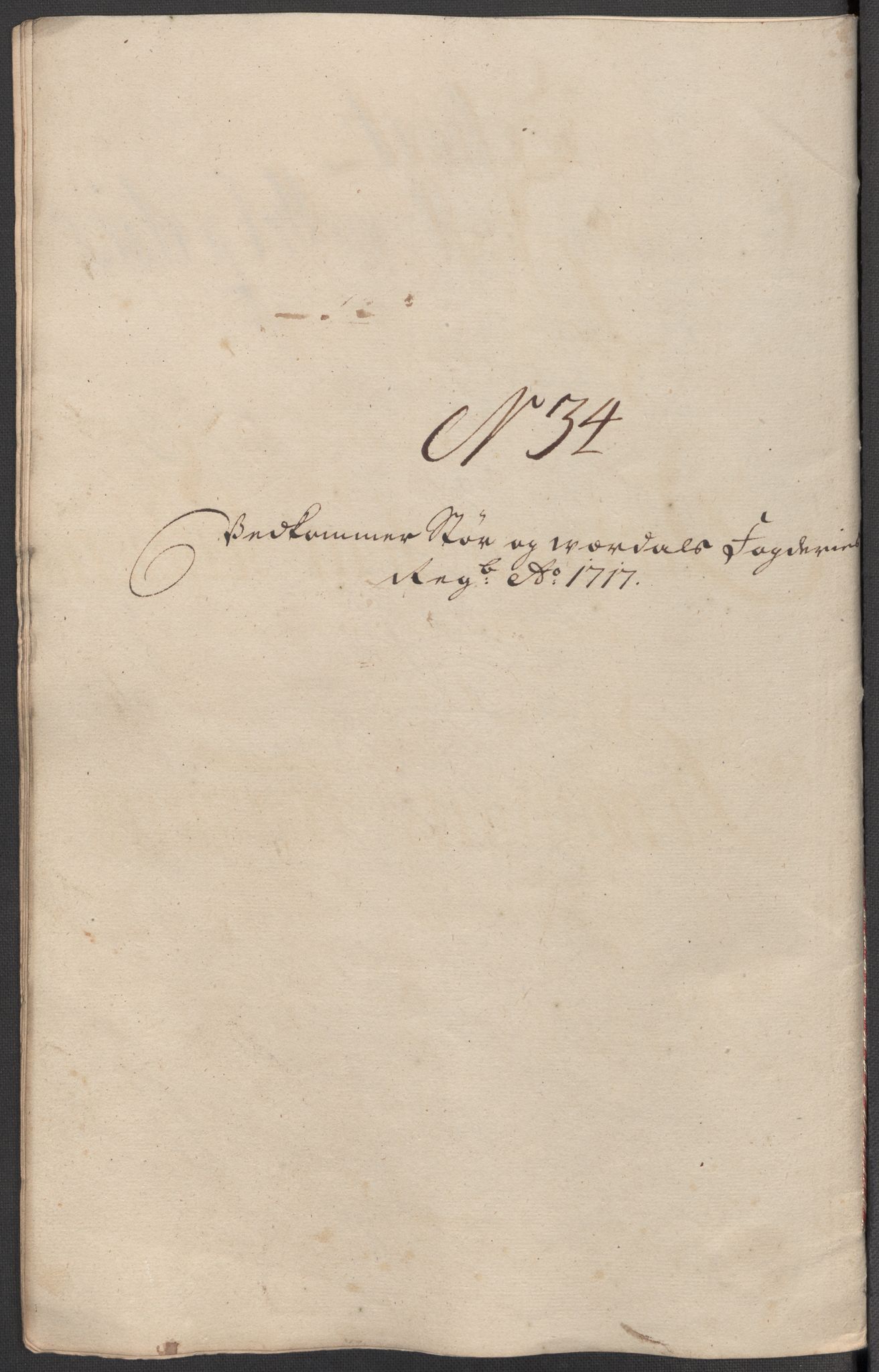 Rentekammeret inntil 1814, Reviderte regnskaper, Fogderegnskap, AV/RA-EA-4092/R62/L4207: Fogderegnskap Stjørdal og Verdal, 1717, s. 276