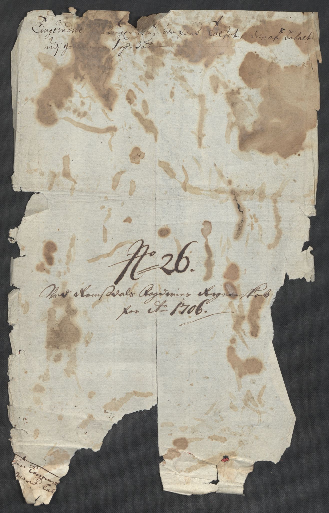 Rentekammeret inntil 1814, Reviderte regnskaper, Fogderegnskap, RA/EA-4092/R55/L3657: Fogderegnskap Romsdal, 1706, s. 165