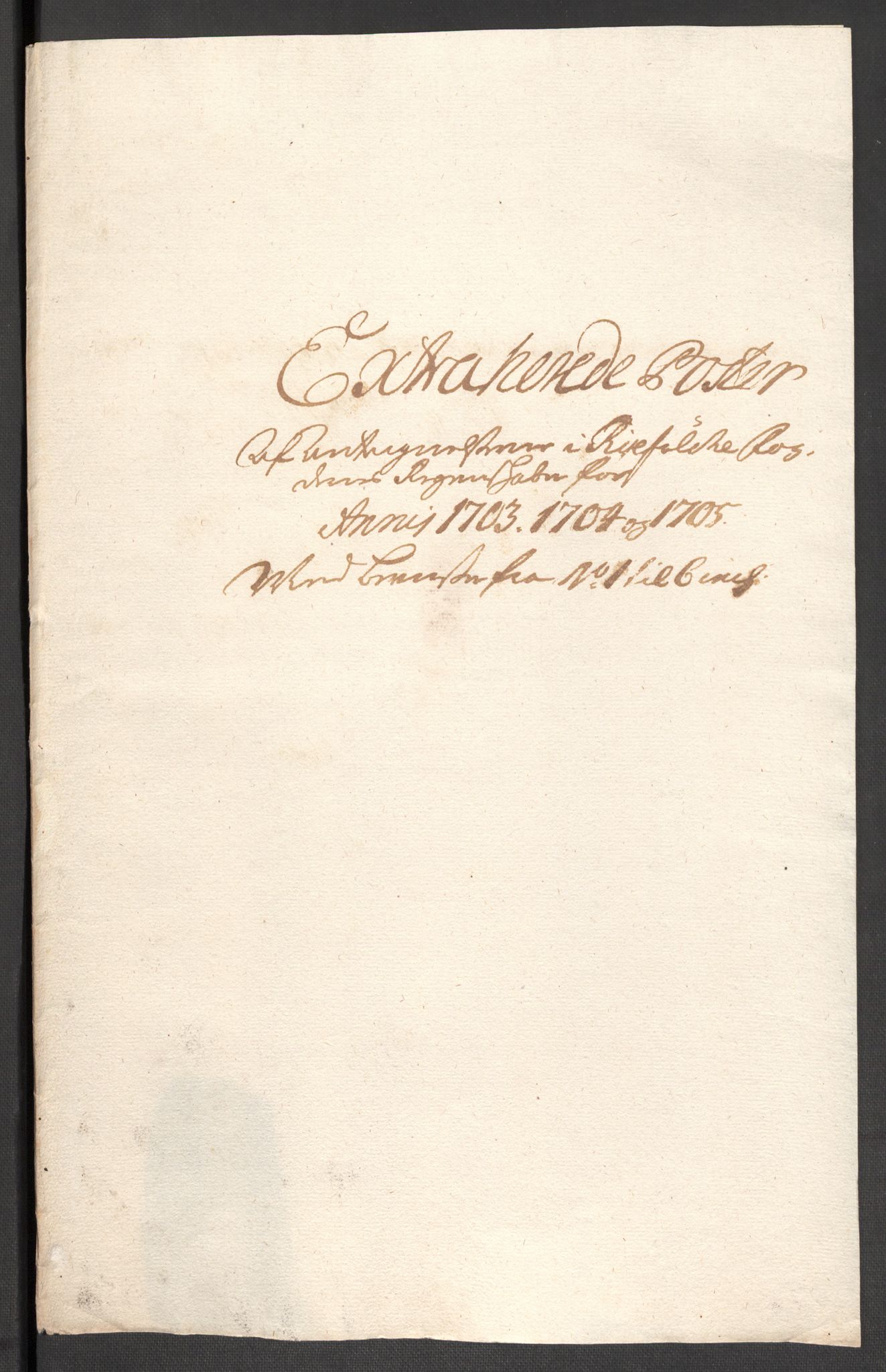 Rentekammeret inntil 1814, Reviderte regnskaper, Fogderegnskap, AV/RA-EA-4092/R47/L2860: Fogderegnskap Ryfylke, 1703-1705, s. 551