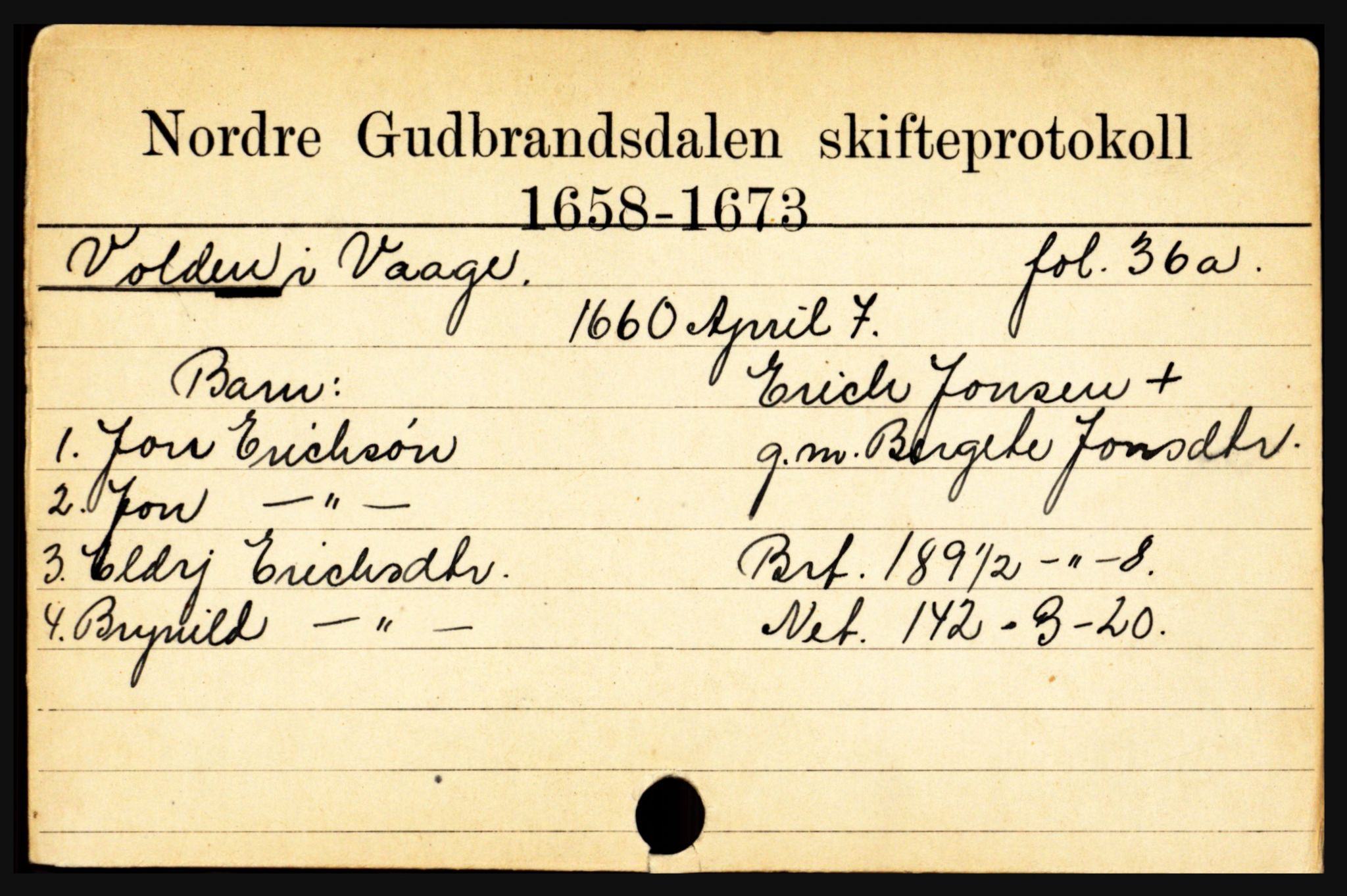 Nord-Gudbrandsdal tingrett, SAH/TING-002/J, 1658-1900, s. 15171