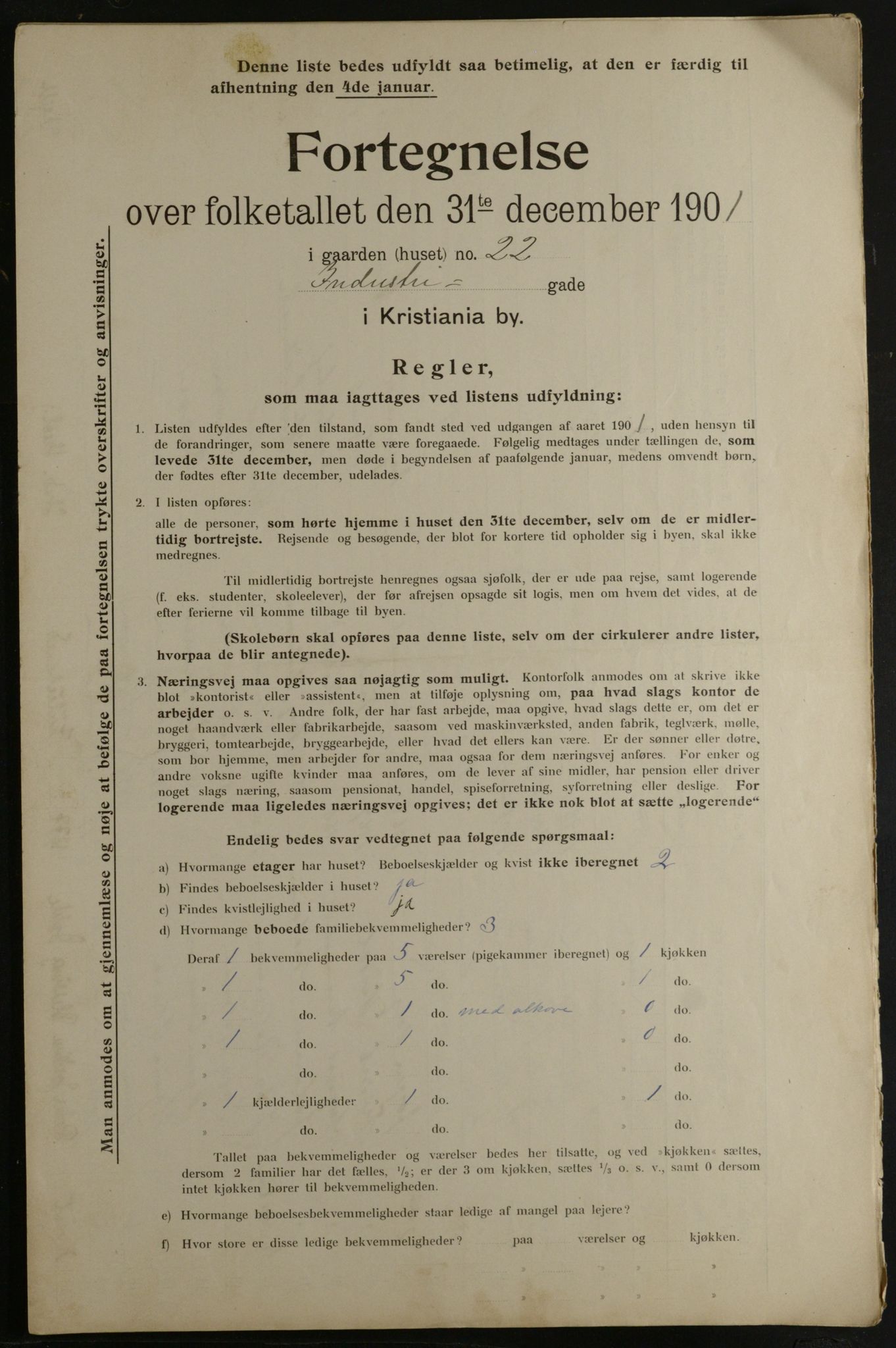 OBA, Kommunal folketelling 31.12.1901 for Kristiania kjøpstad, 1901, s. 6806