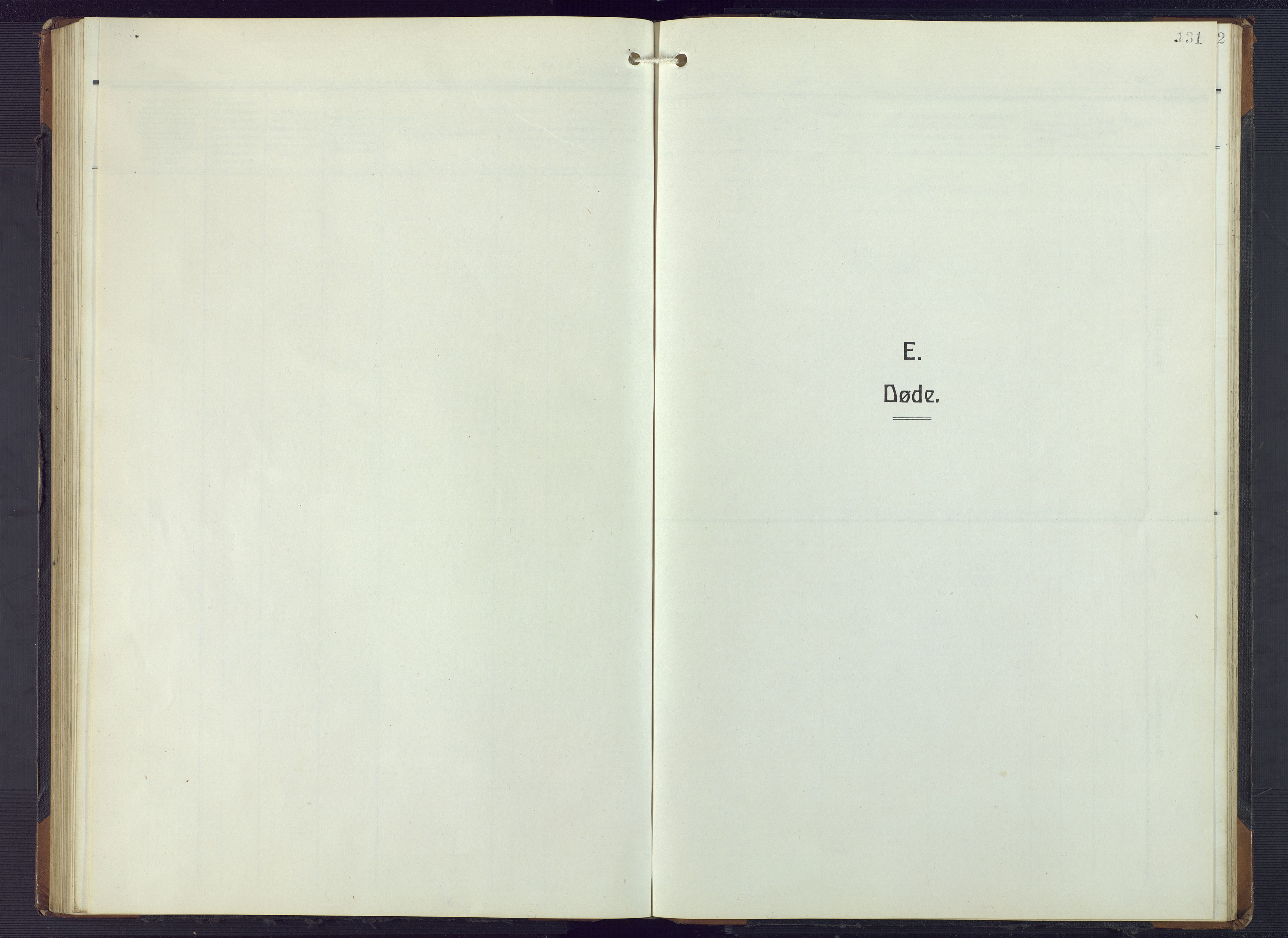 Valle sokneprestkontor, AV/SAK-1111-0044/F/Fb/Fbb/L0003: Klokkerbok nr. B 3, 1921-1948, s. 131