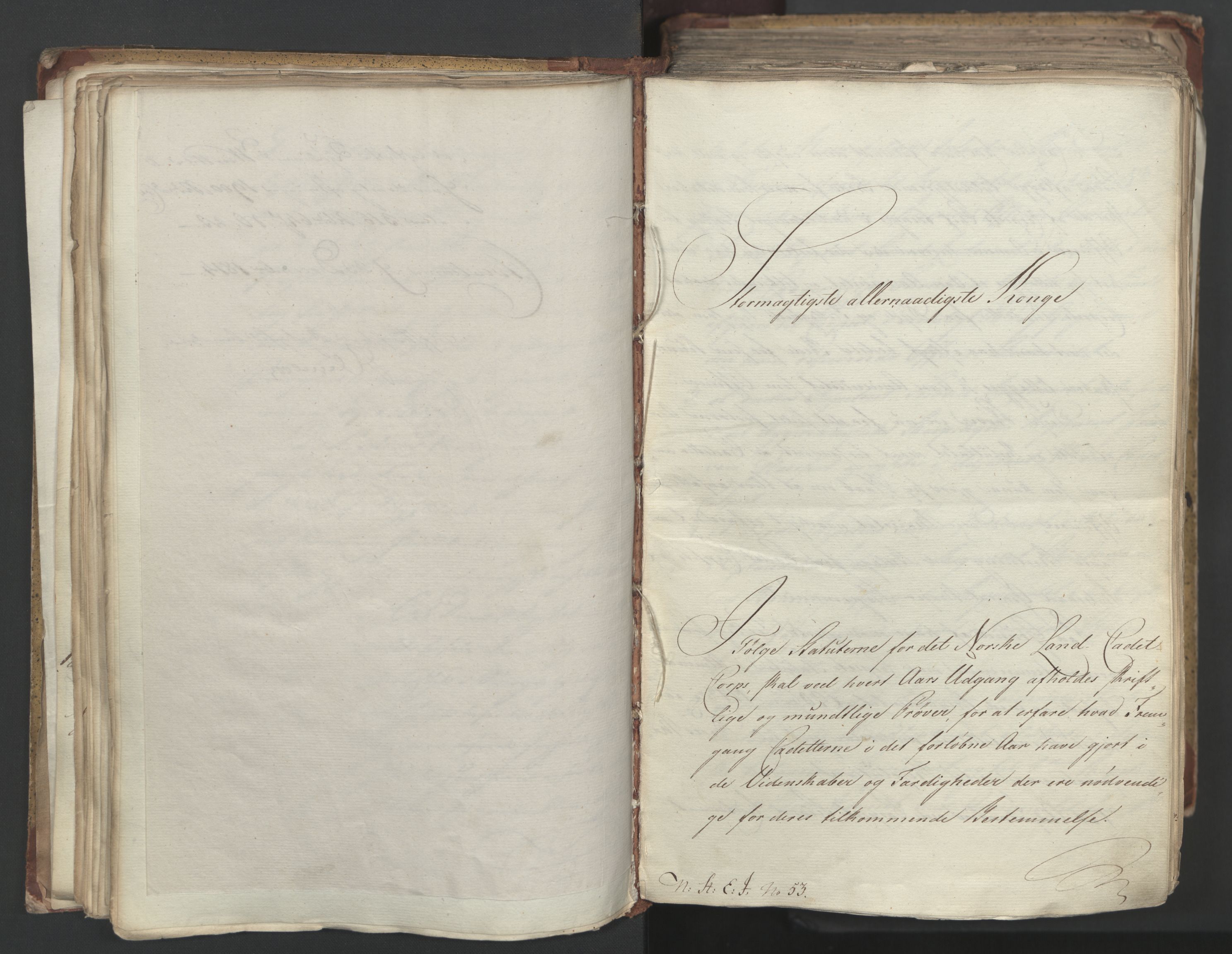 Statsrådsavdelingen i Stockholm, AV/RA-S-1003/D/Da/L0001: Regjeringsinnstillinger nr. 1-262, 1814-1815, s. 106