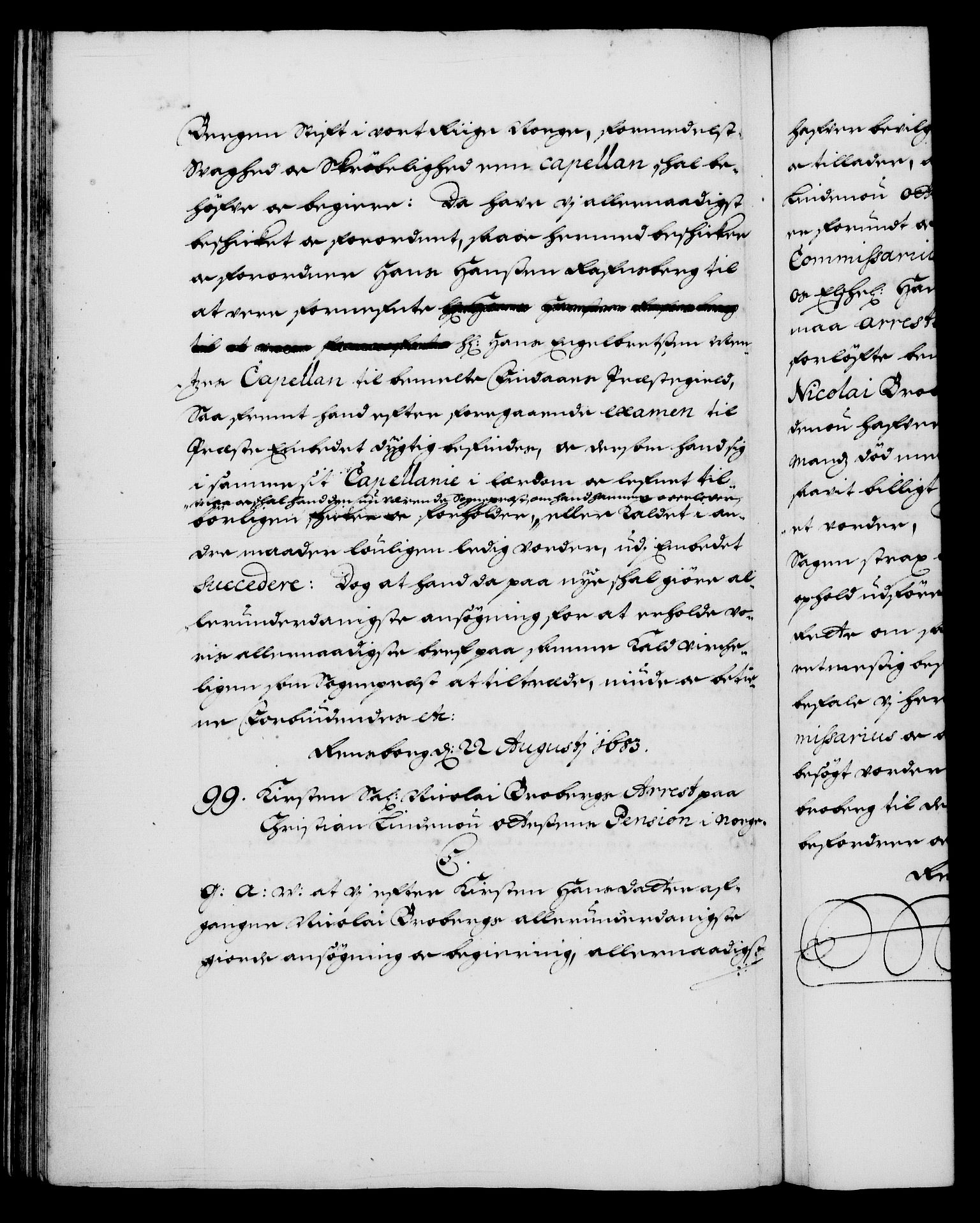 Danske Kanselli 1572-1799, AV/RA-EA-3023/F/Fc/Fca/Fcaa/L0013: Norske registre (mikrofilm), 1681-1684, s. 362b