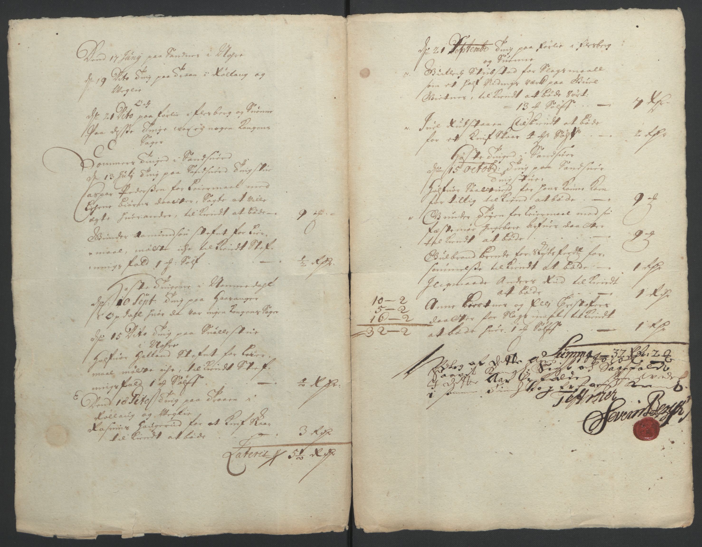 Rentekammeret inntil 1814, Reviderte regnskaper, Fogderegnskap, RA/EA-4092/R24/L1572: Fogderegnskap Numedal og Sandsvær, 1679-1686, s. 18