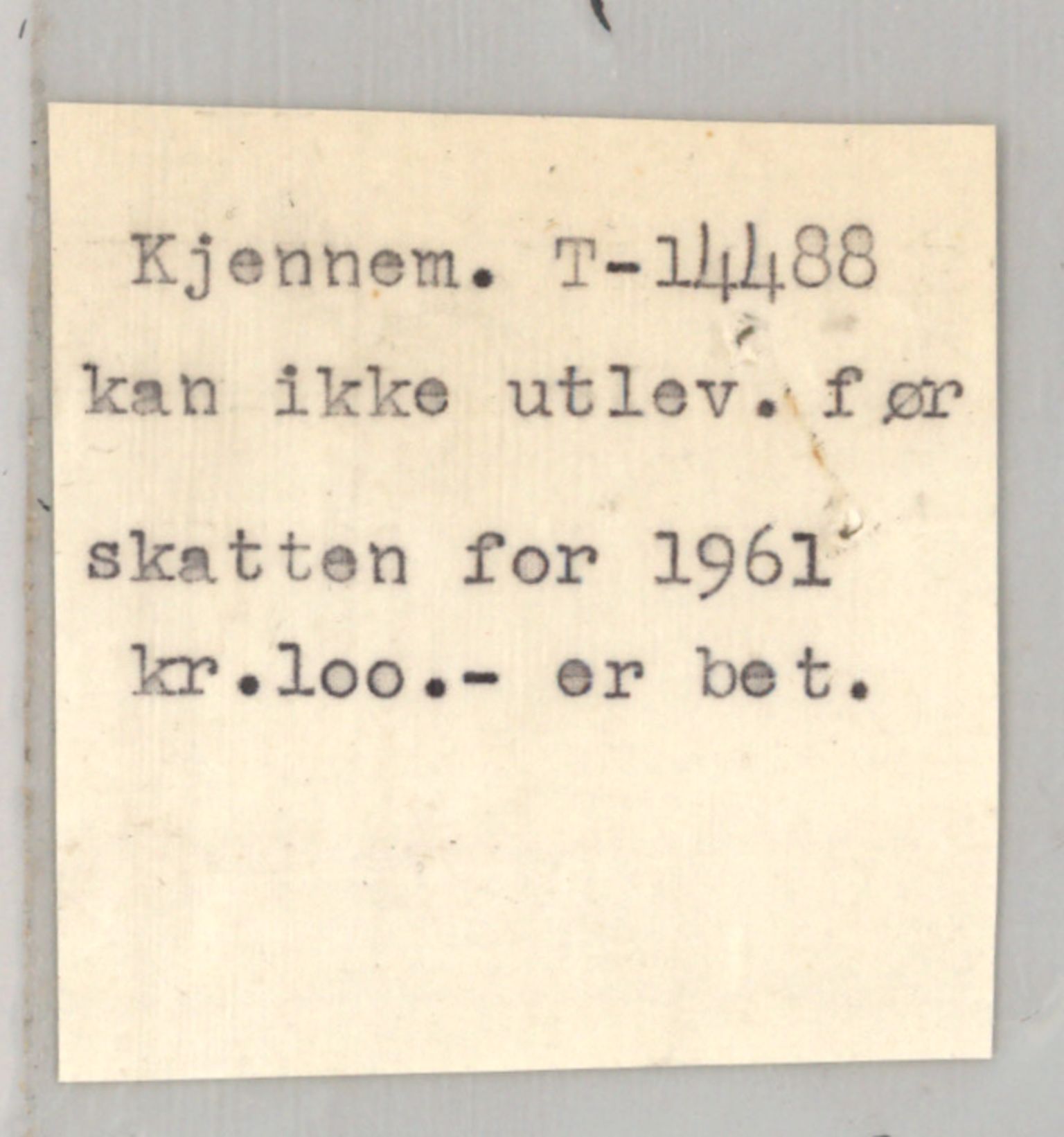 Møre og Romsdal vegkontor - Ålesund trafikkstasjon, AV/SAT-A-4099/F/Fe/L0046: Registreringskort for kjøretøy T 14445 - T 14579, 1927-1998