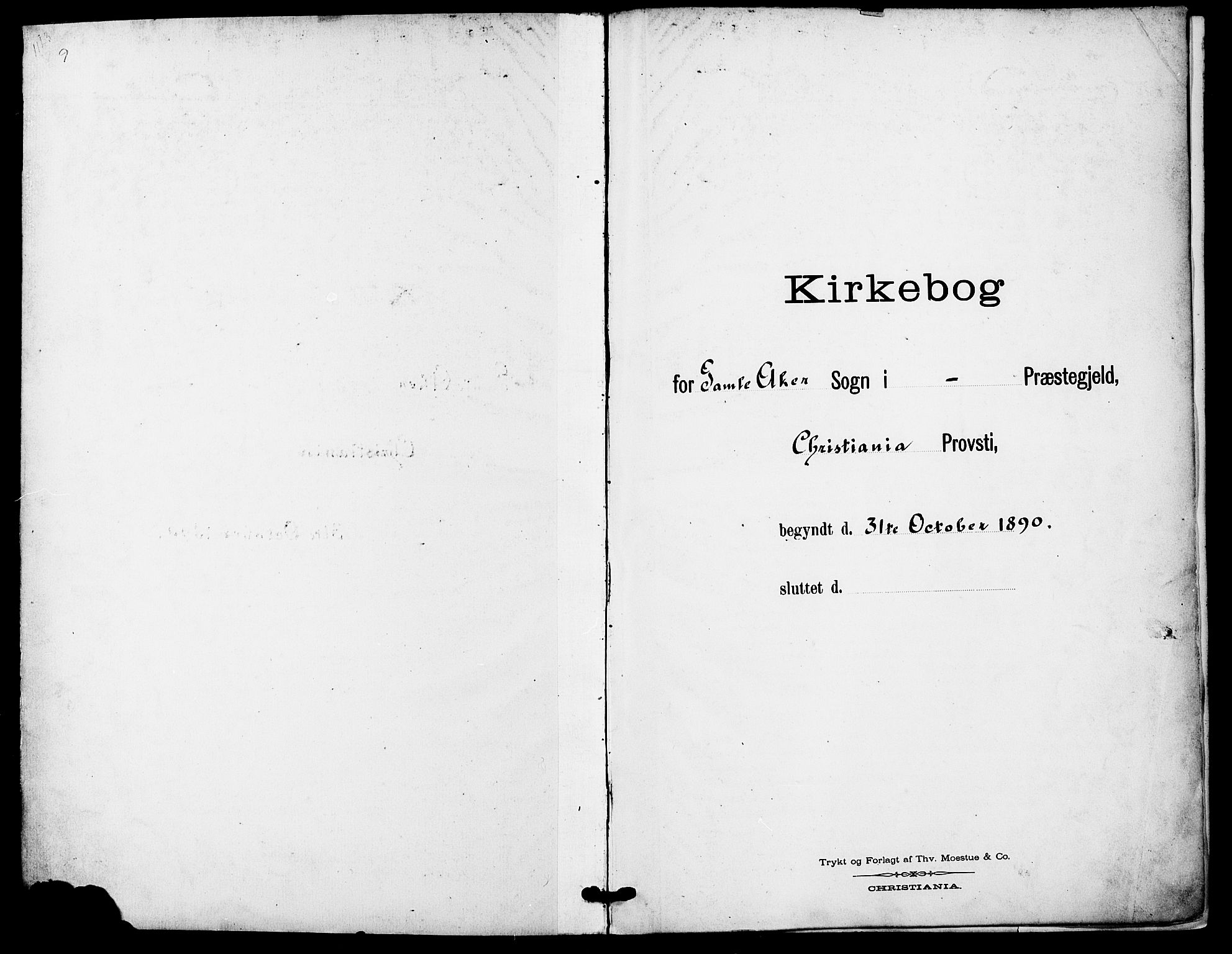Gamle Aker prestekontor Kirkebøker, SAO/A-10617a/F/L0009: Ministerialbok nr. 9, 1890-1898