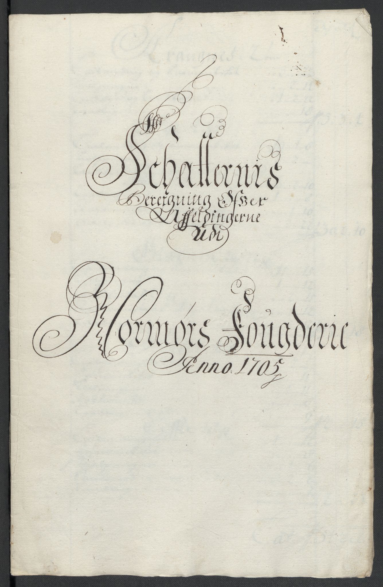 Rentekammeret inntil 1814, Reviderte regnskaper, Fogderegnskap, RA/EA-4092/R56/L3741: Fogderegnskap Nordmøre, 1705, s. 130
