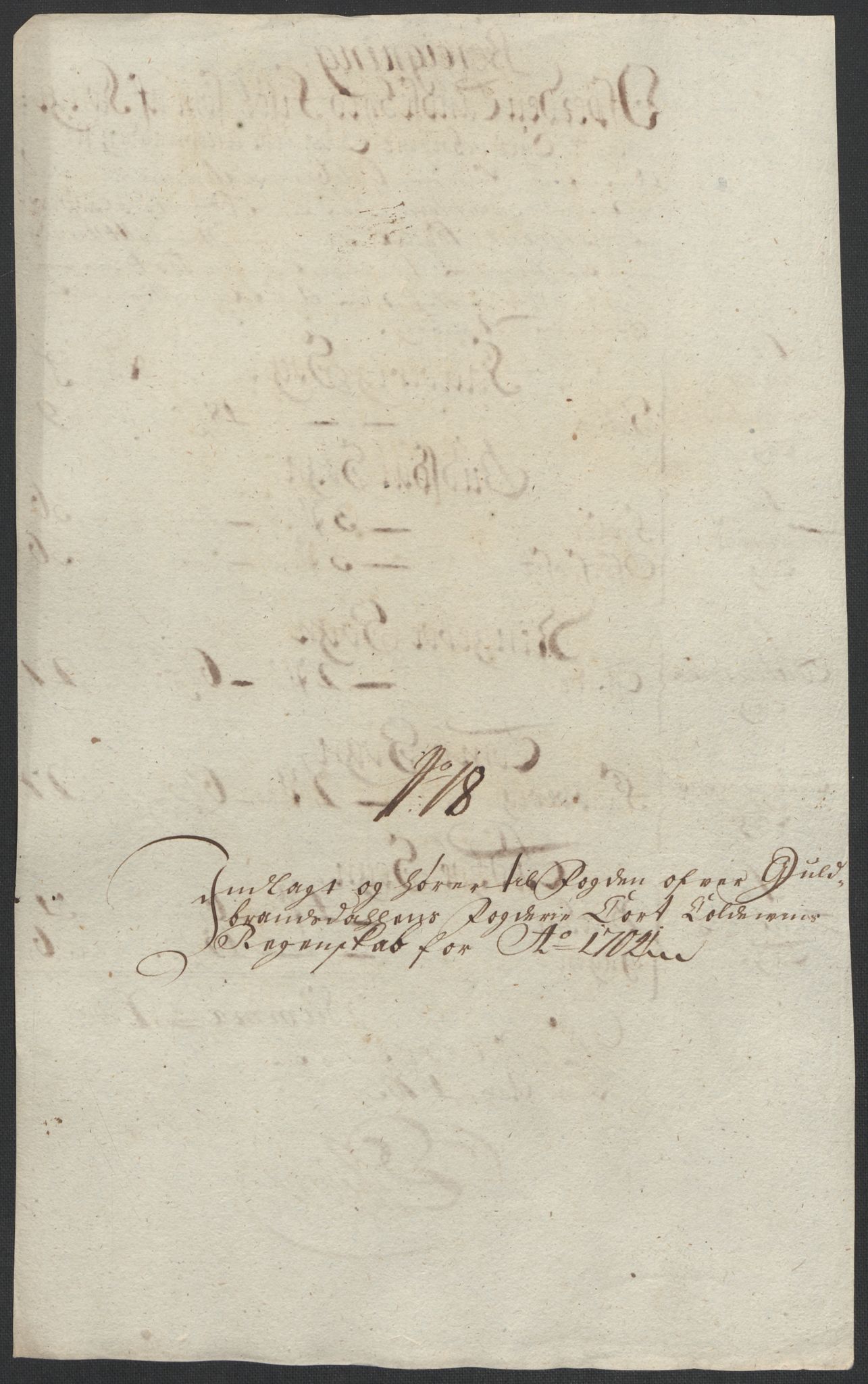 Rentekammeret inntil 1814, Reviderte regnskaper, Fogderegnskap, RA/EA-4092/R17/L1177: Fogderegnskap Gudbrandsdal, 1704, s. 124