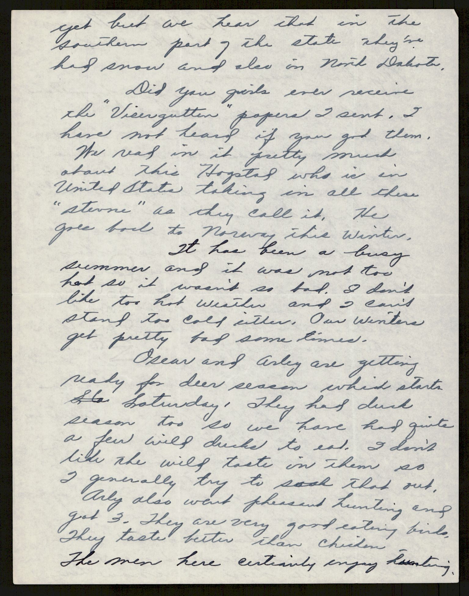 Samlinger til kildeutgivelse, Amerikabrevene, AV/RA-EA-4057/F/L0002: Innlån fra Oslo: Garborgbrevene III - V, 1838-1914, s. 314