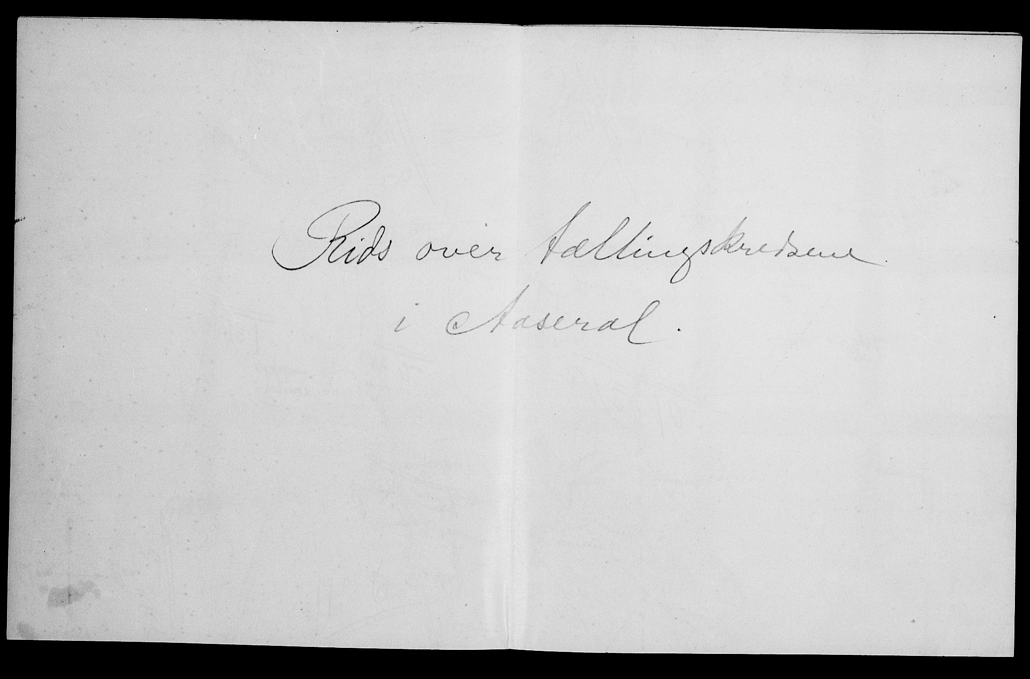 SAK, Folketelling 1900 for 1026 Åseral herred, 1900, s. 15