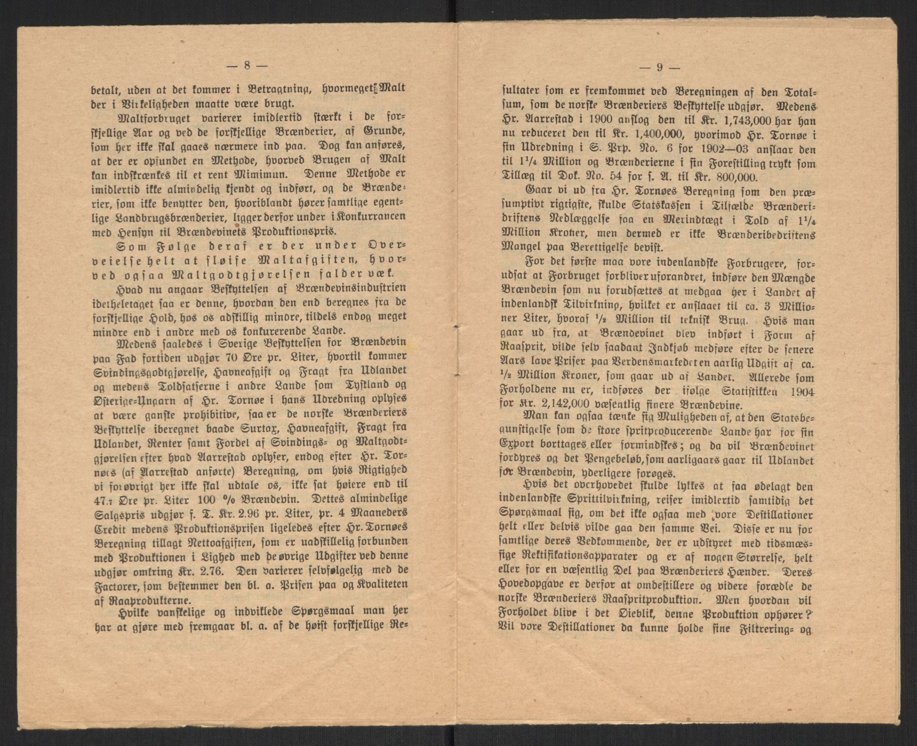 Venstres Hovedorganisasjon, RA/PA-0876/X/L0001: De eldste skrifter, 1860-1936, s. 819