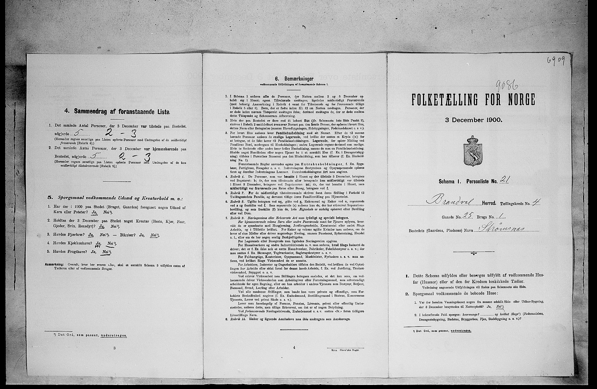 SAH, Folketelling 1900 for 0422 Brandval herred, 1900, s. 64