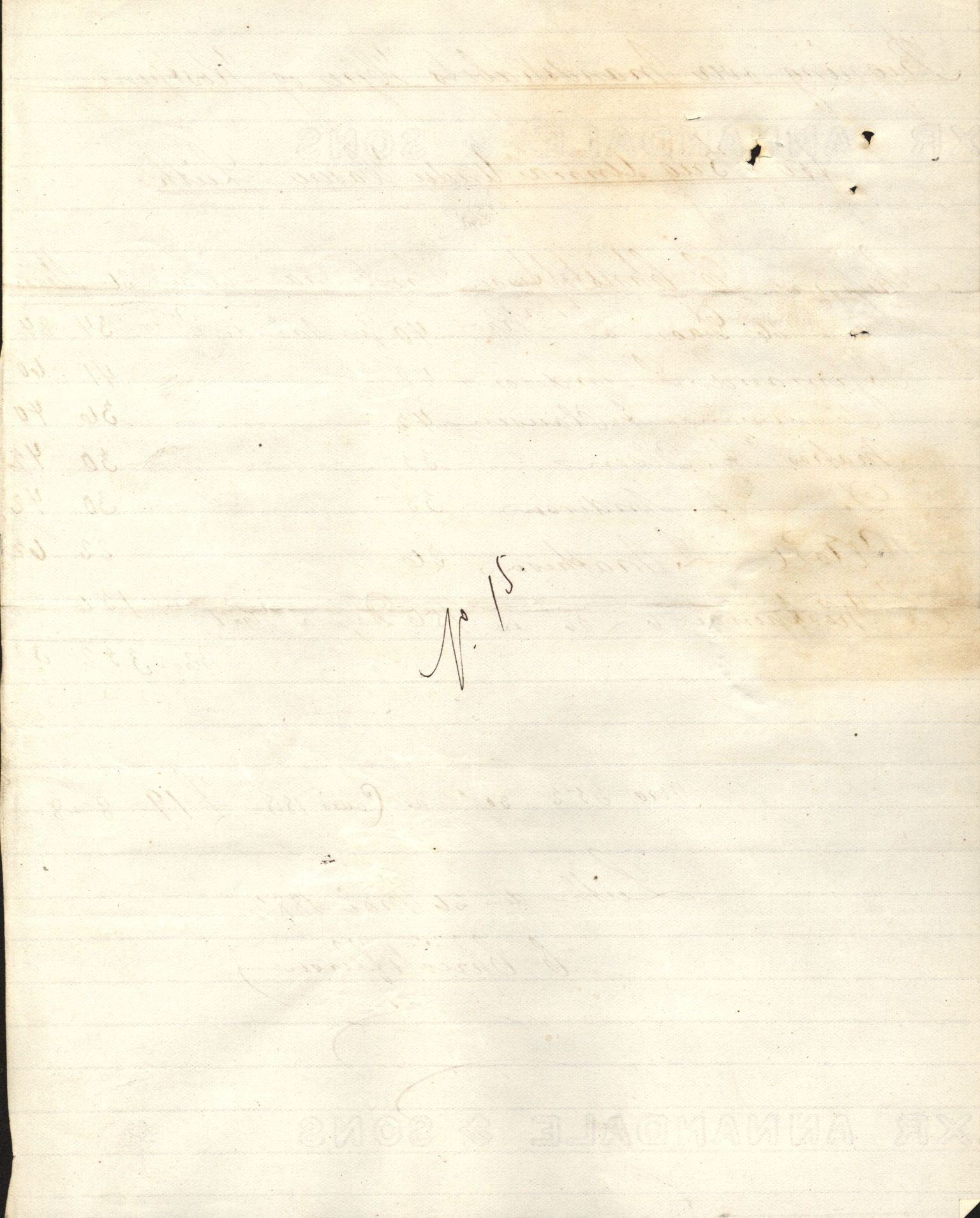Pa 63 - Østlandske skibsassuranceforening, VEMU/A-1079/G/Ga/L0014/0012: Havaridokumenter / Sophie, Andover, Alliance, Anna, 1882, s. 86