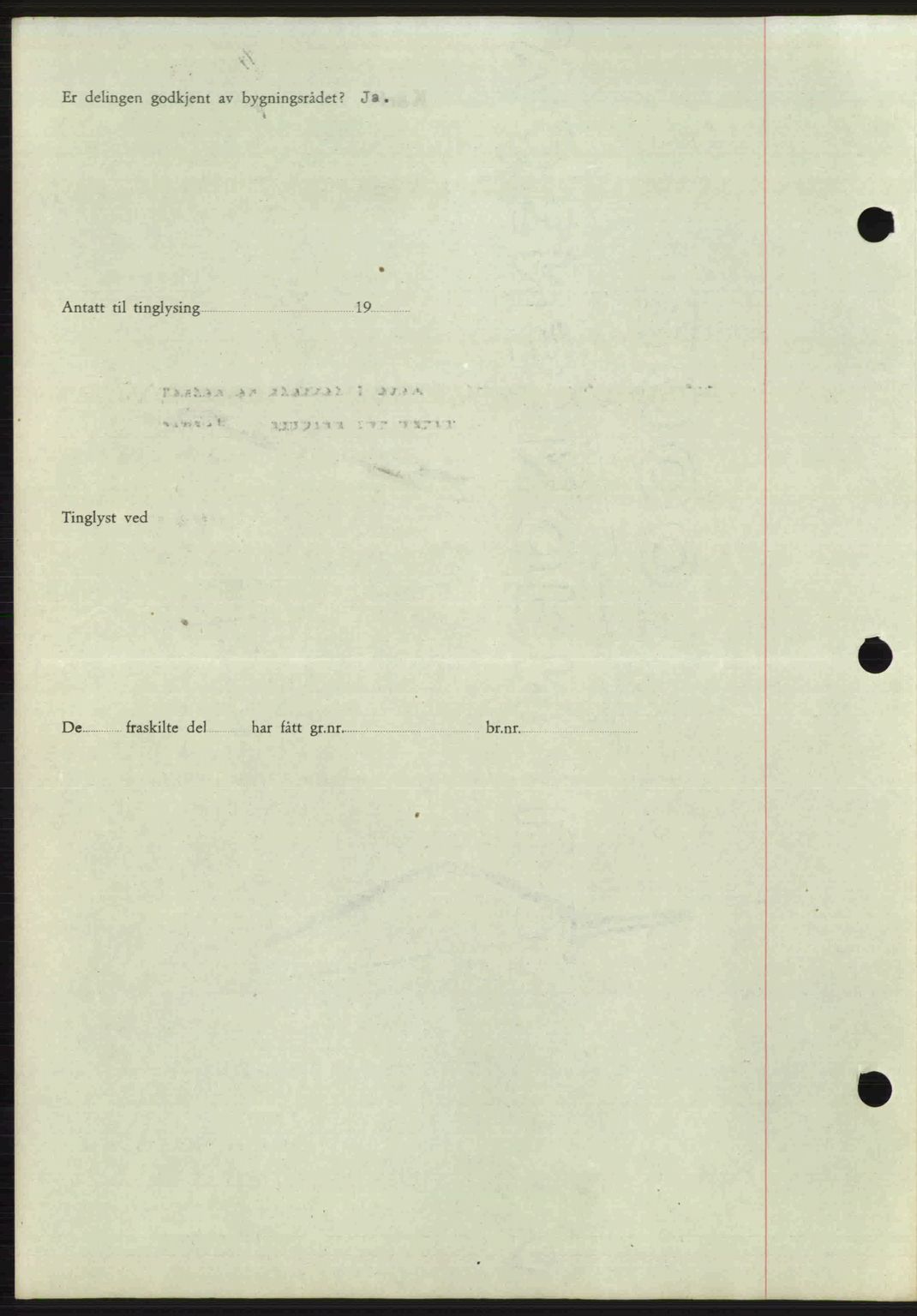 Rakkestad sorenskriveri, AV/SAO-A-10686/G/Gb/Gba/Gbab/L0012a: Pantebok nr. A12 I, 1945-1946, Dagboknr: 485/1946