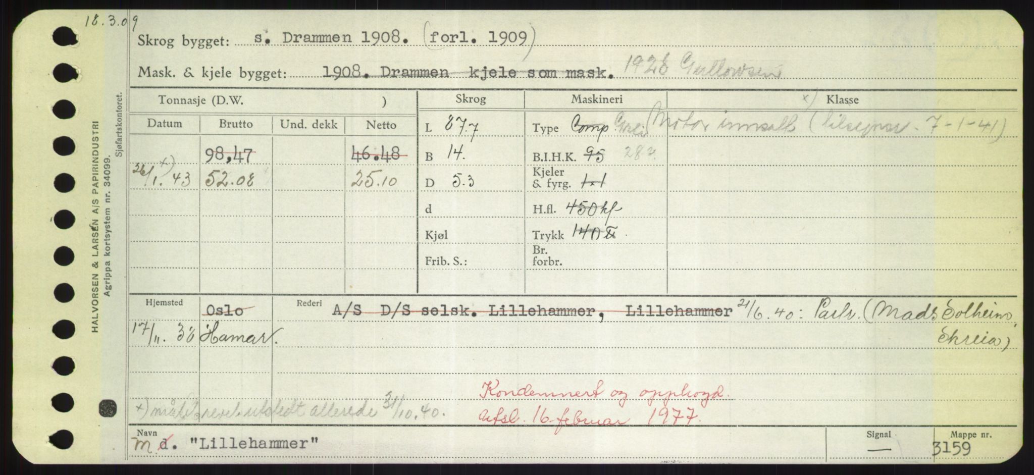 Sjøfartsdirektoratet med forløpere, Skipsmålingen, RA/S-1627/H/Hd/L0023: Fartøy, Lia-Løv, s. 65