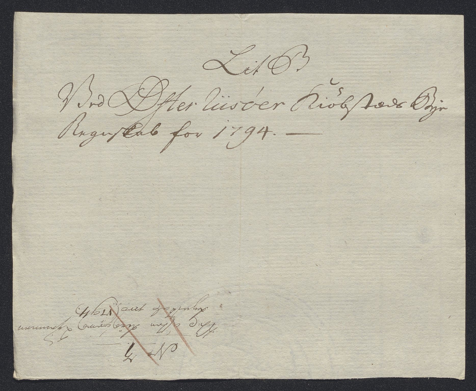 Danske Kanselli 1800-1814, AV/RA-EA-3024/K/Kk/Kka/Kkac/L0234: Kjøpstadregnskap Øster Risør, 1791-1795, s. 374