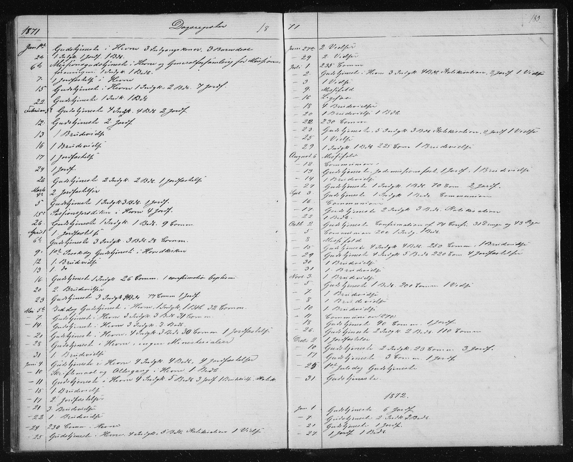 Ministerialprotokoller, klokkerbøker og fødselsregistre - Sør-Trøndelag, AV/SAT-A-1456/630/L0503: Klokkerbok nr. 630C01, 1869-1878, s. 183