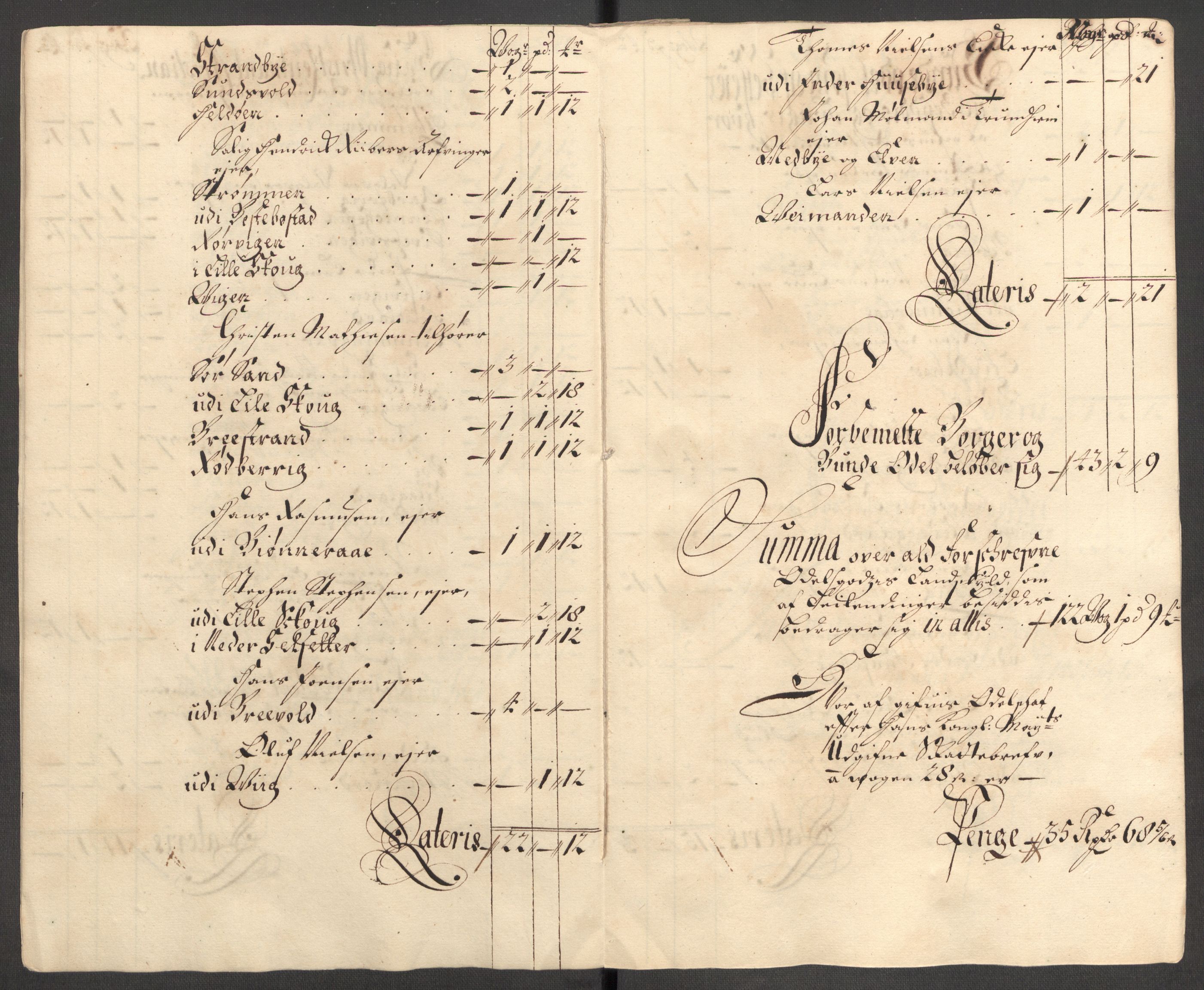 Rentekammeret inntil 1814, Reviderte regnskaper, Fogderegnskap, AV/RA-EA-4092/R68/L4754: Fogderegnskap Senja og Troms, 1697-1699, s. 289