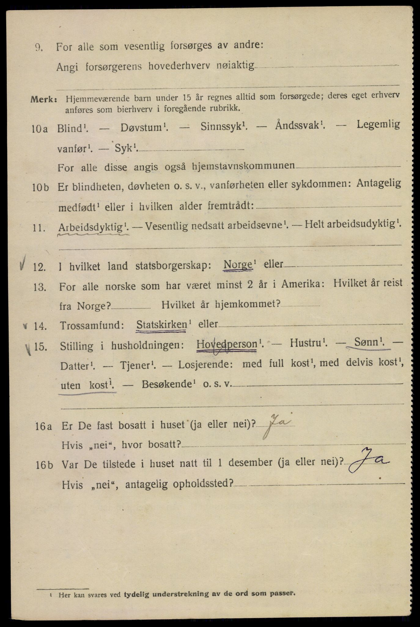 SAO, Folketelling 1920 for 0301 Kristiania kjøpstad, 1920, s. 513078