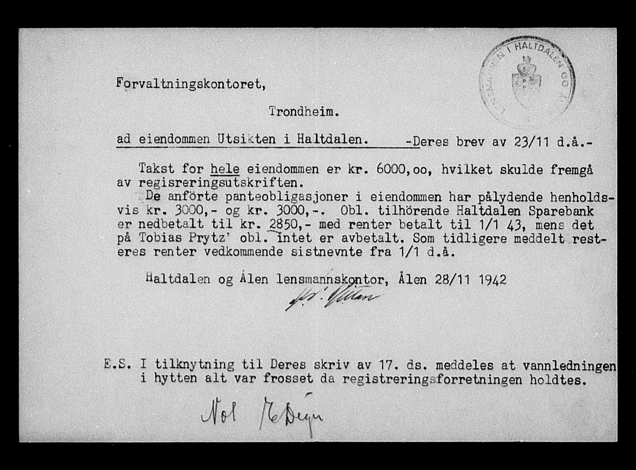 Justisdepartementet, Tilbakeføringskontoret for inndratte formuer, AV/RA-S-1564/H/Hc/Hca/L0900: --, 1945-1947, s. 25