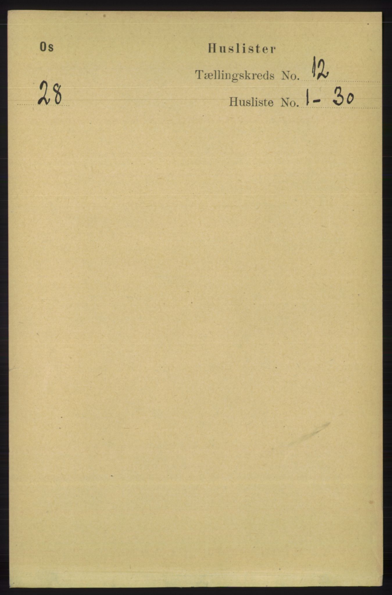 RA, Folketelling 1891 for 1243 Os herred, 1891, s. 2697